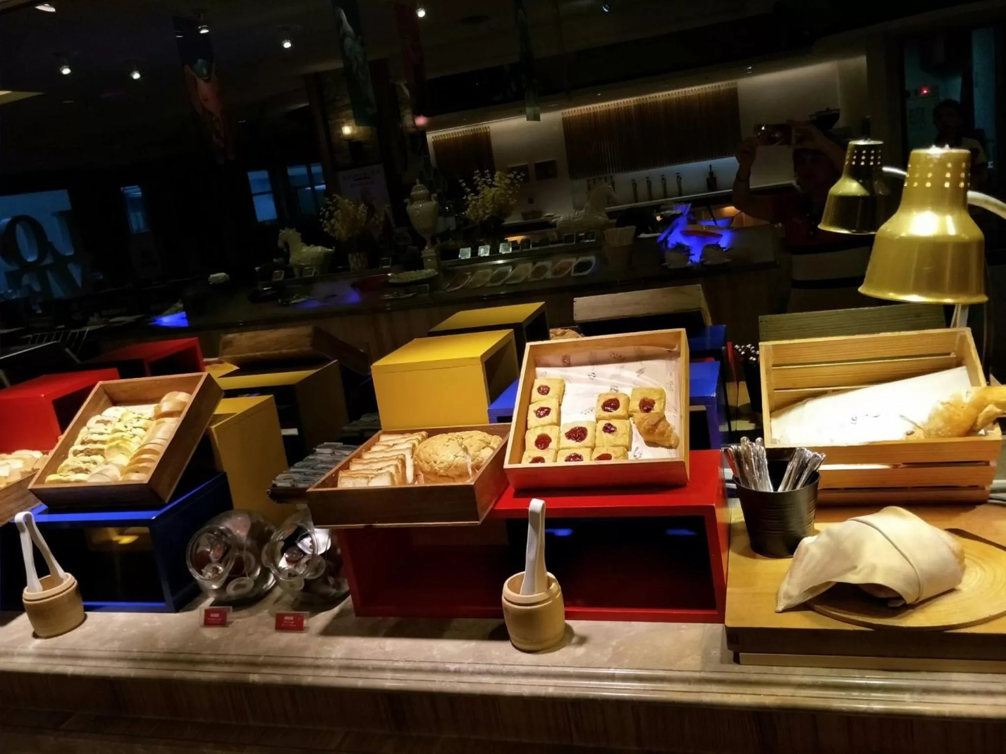 Buffet breakfast in Chateau de Chine Hotel Hualien