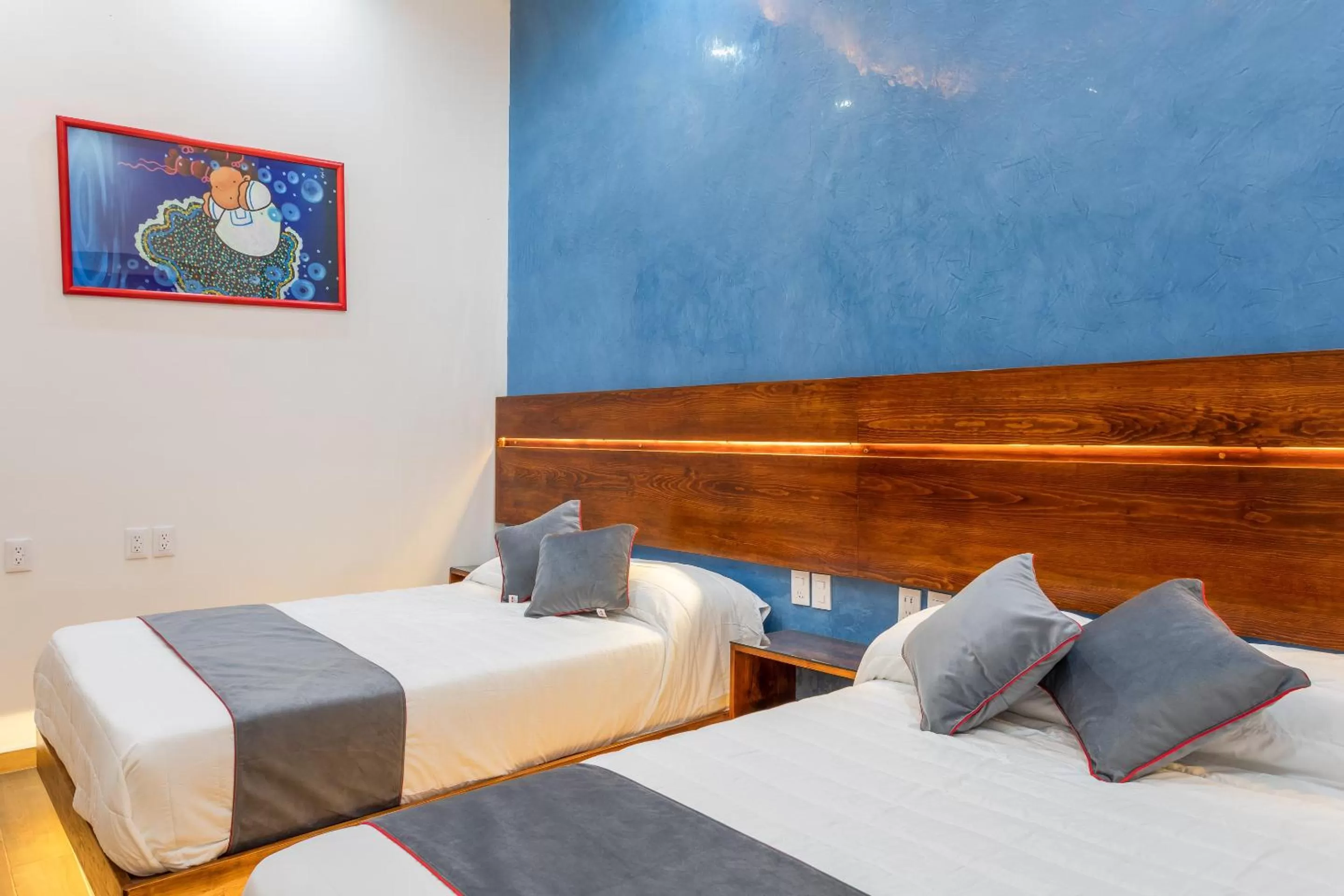 Bedroom, Bed in Casa Dos Lunas