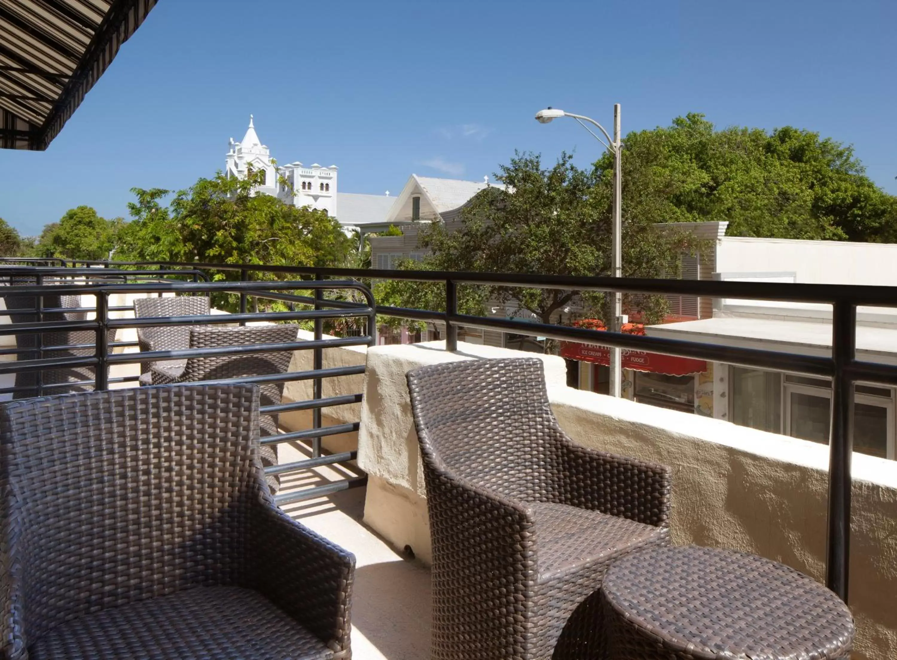 Balcony/Terrace in Crowne Plaza Key West-La Concha