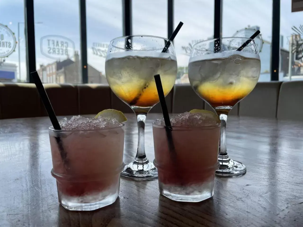 Drinks in Queen Street Tap