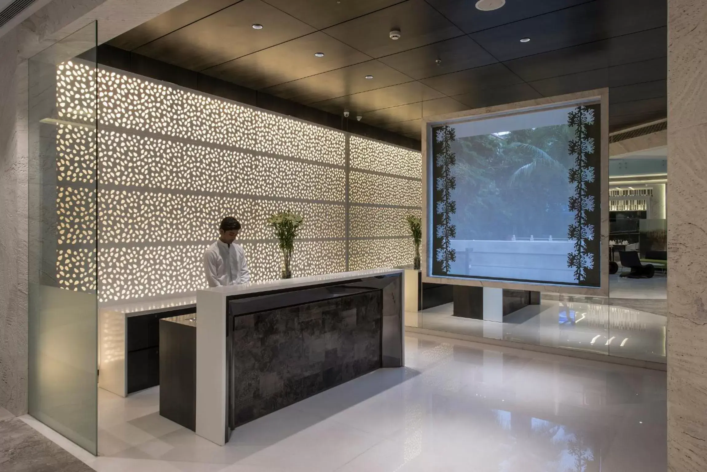 Lobby or reception in Eastin Residences Vadodara