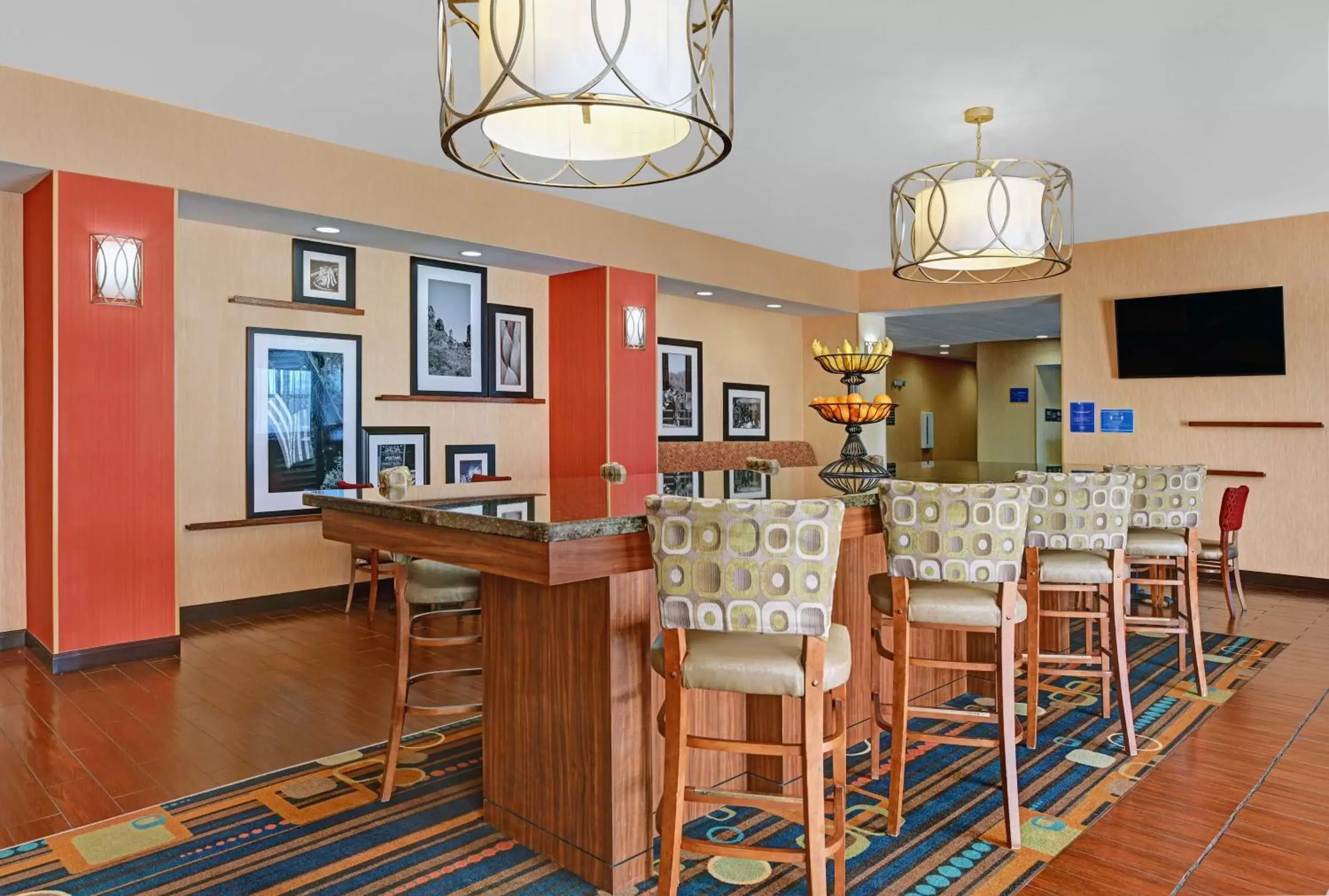 Lobby or reception in Hampton Inn Deming