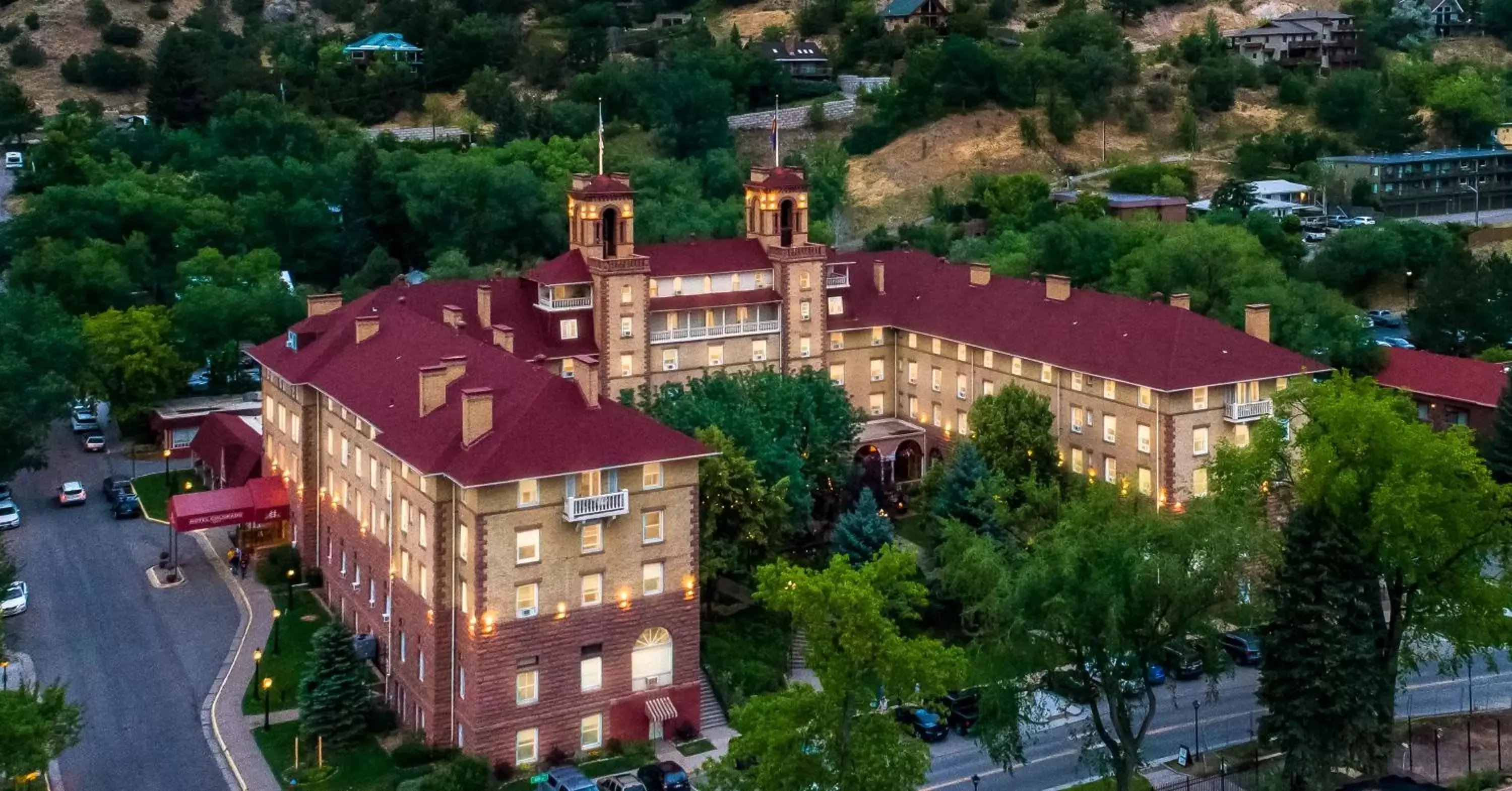 Bird's-eye View in Hotel Colorado