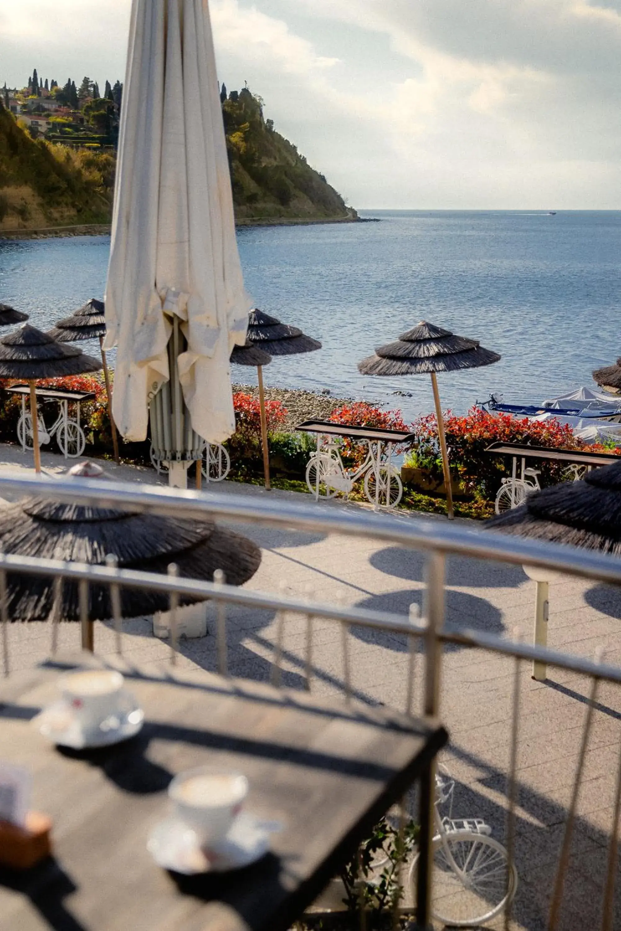 Patio in Barbara Piran Beach Hotel