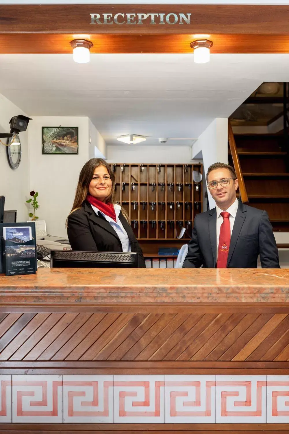 Lobby or reception in Hotel Villa d'Amato Lobby or reception in Hotel Villa d'Amato