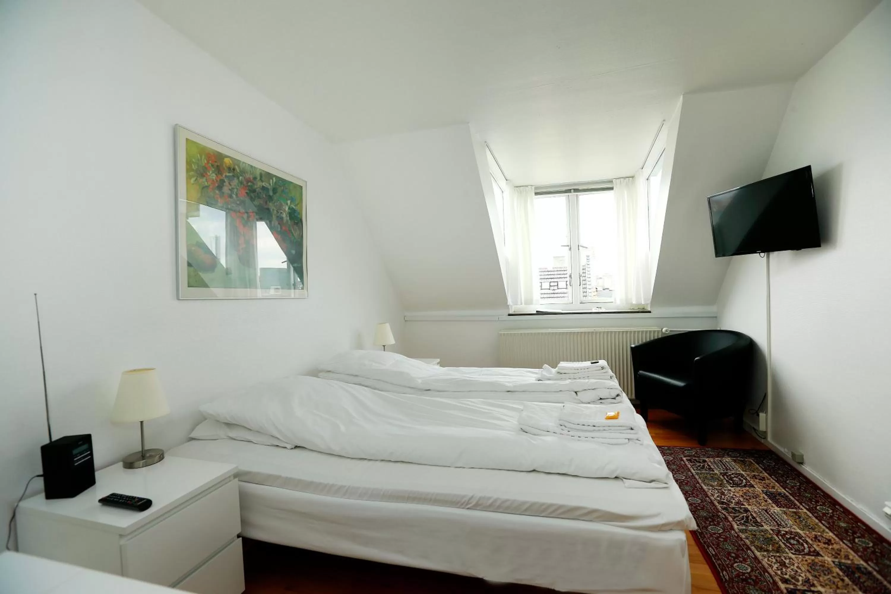 Bedroom, Bed in Hotel 9 små hjem