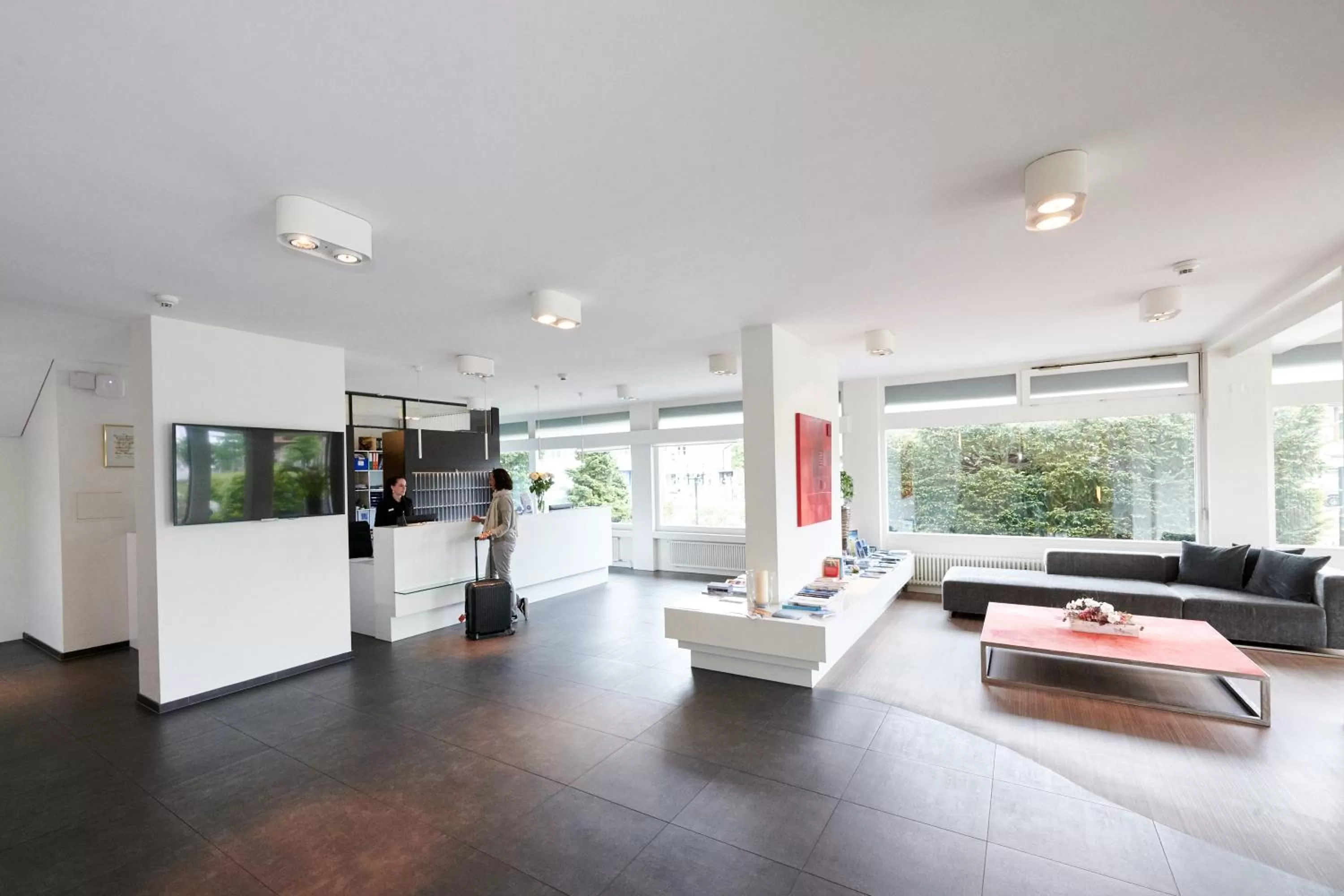 Lobby or reception in Hotel Holiday Thun