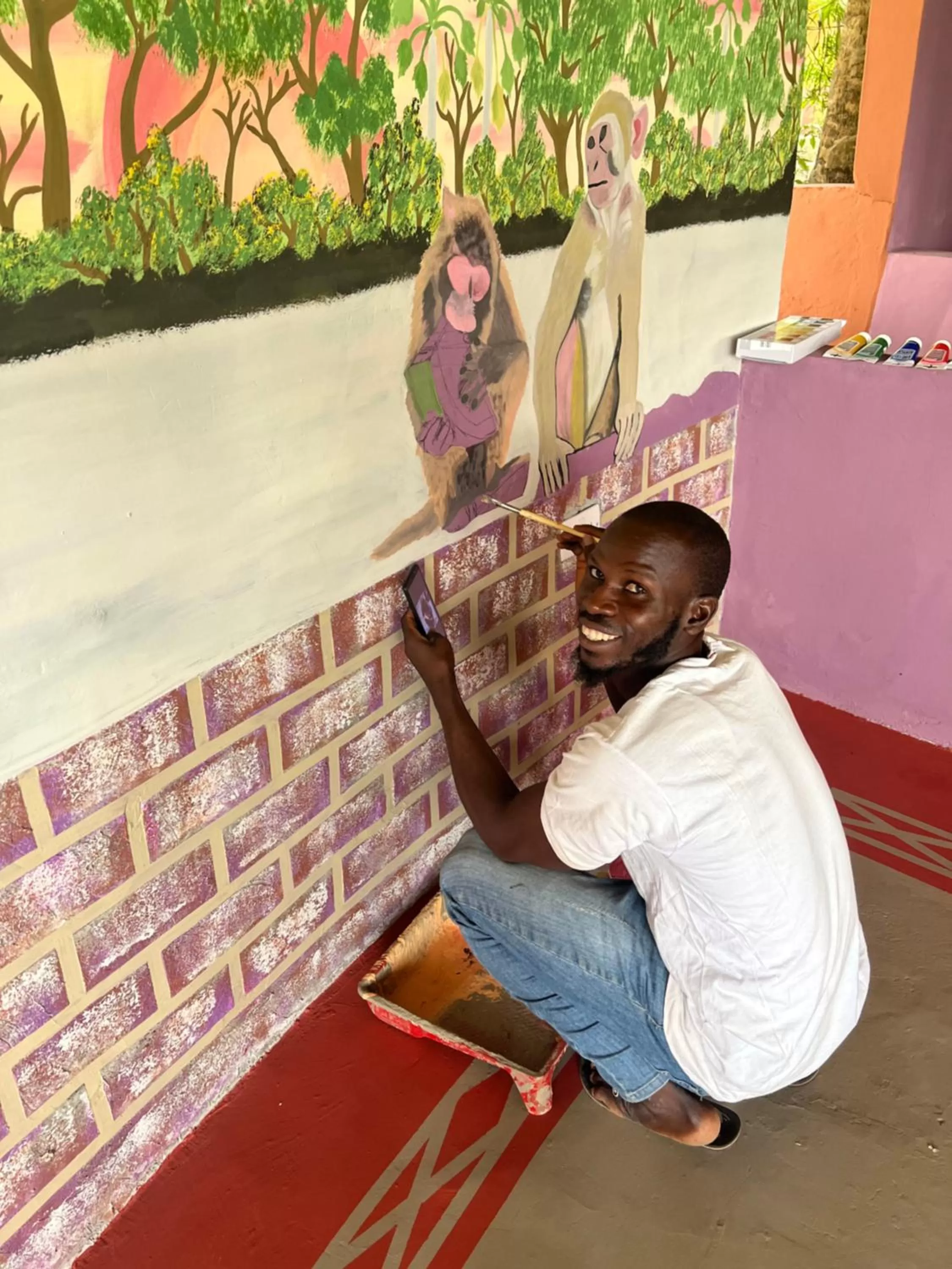 Decorative detail in Nemasu Eco-lodge