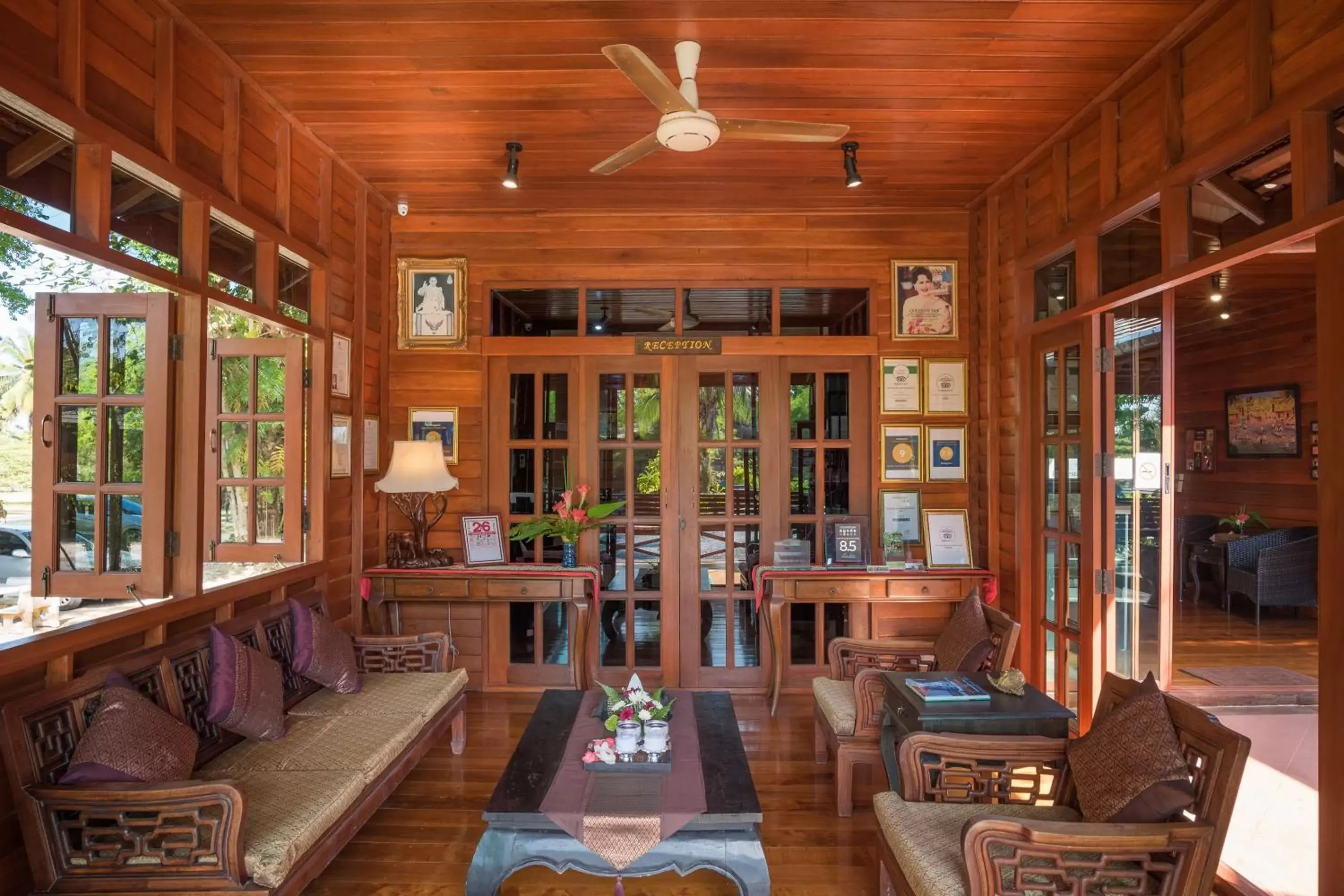 Lobby or reception in ThaiLife Wellness & Meditation Resort- SHA Plus Lobby or reception in ThaiLife Wellness & Meditation Resort- SHA Plus