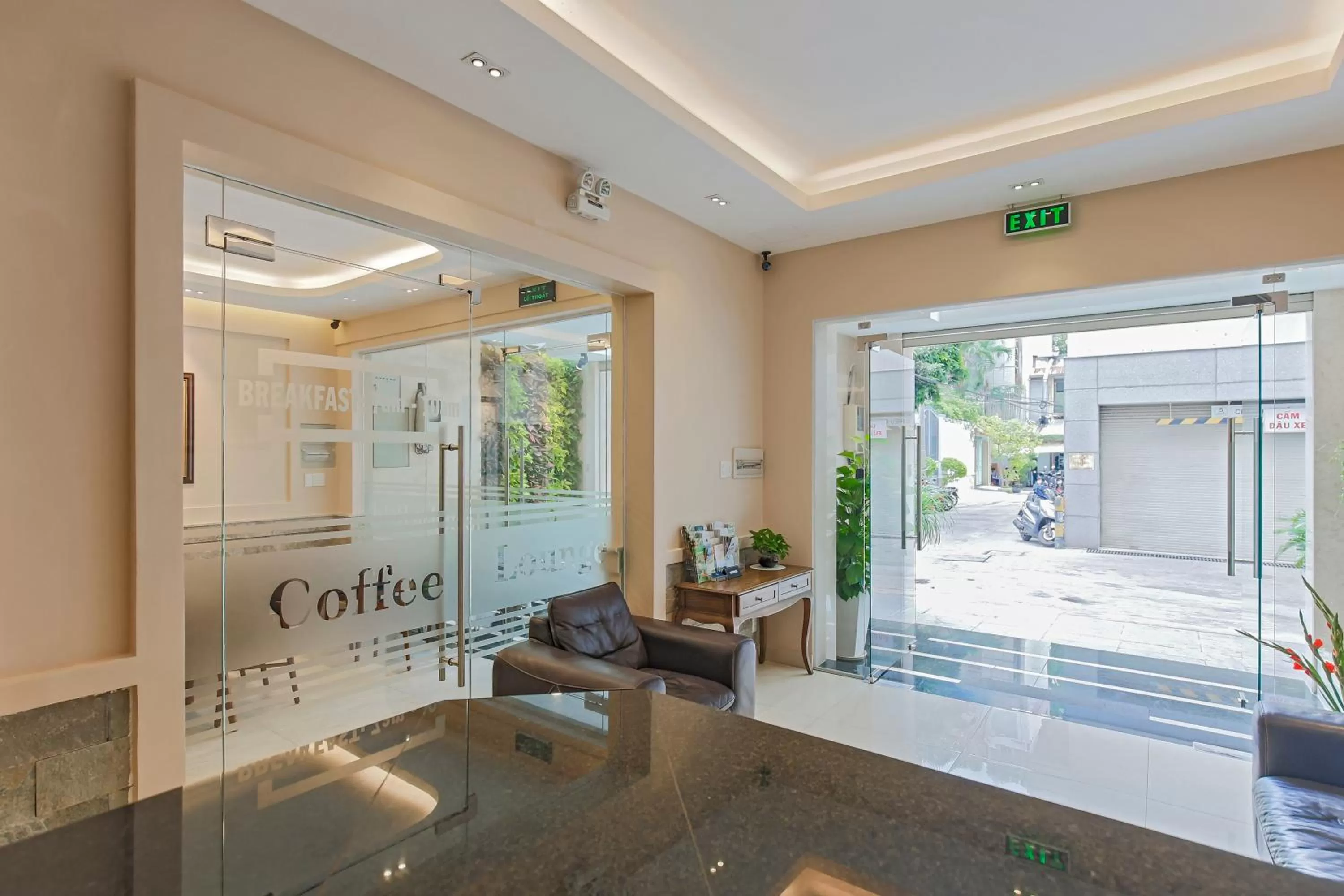 Lobby or reception in Hoang Lan Hotel