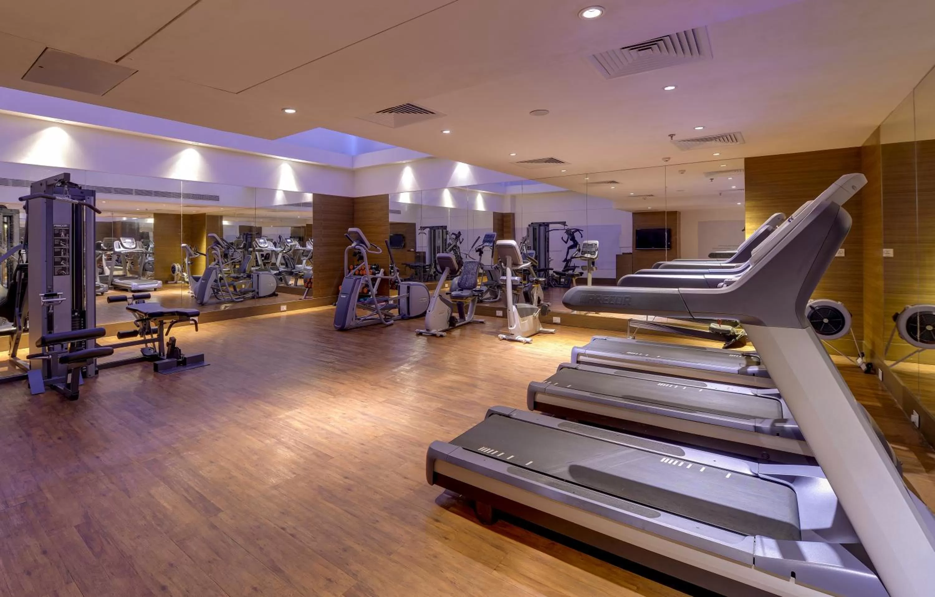 Fitness centre/facilities in Pride Plaza Hotel, Kolkata