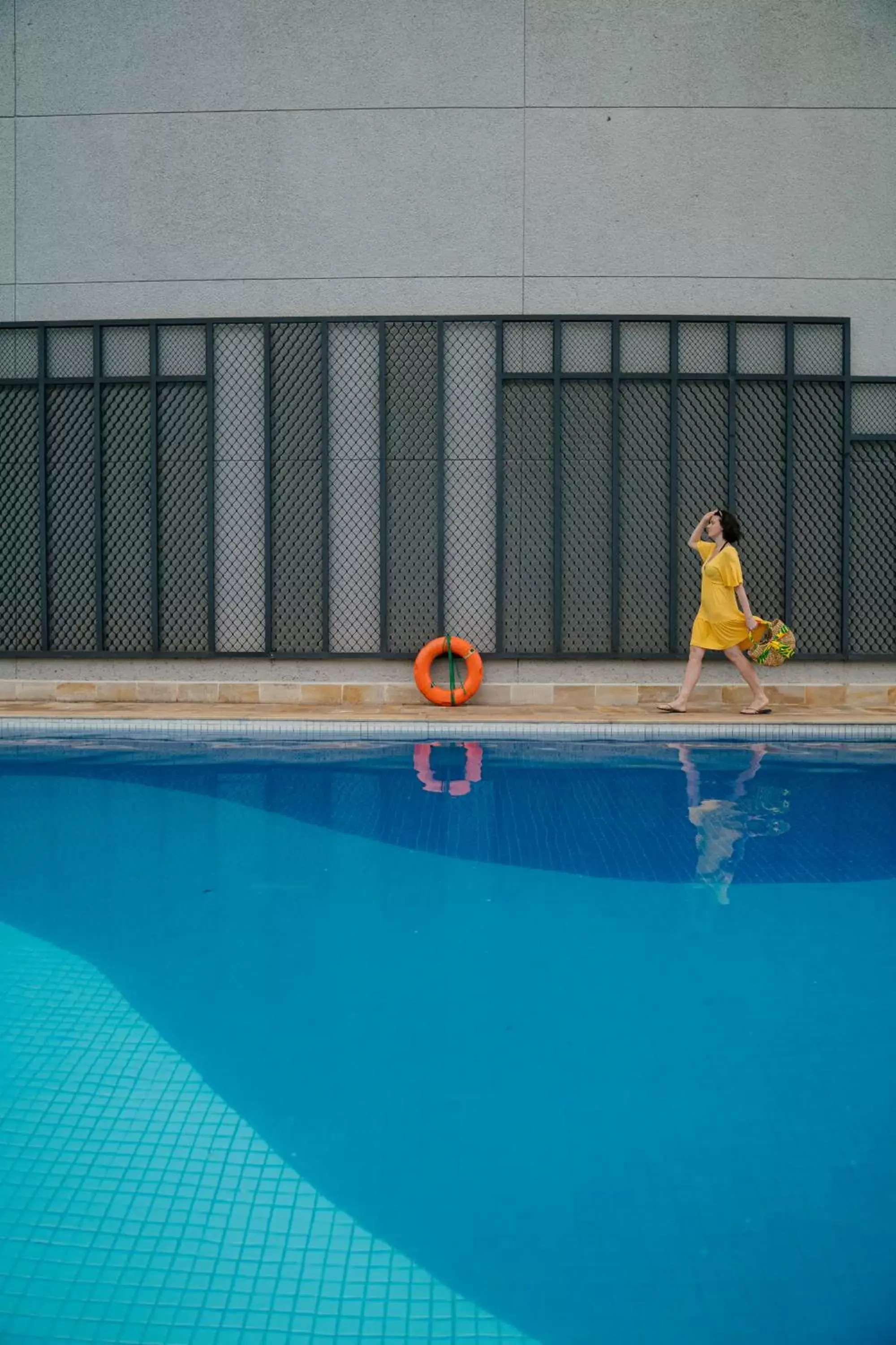 Swimming Pool in Grand Mercure Sao Paulo Ibirapuera