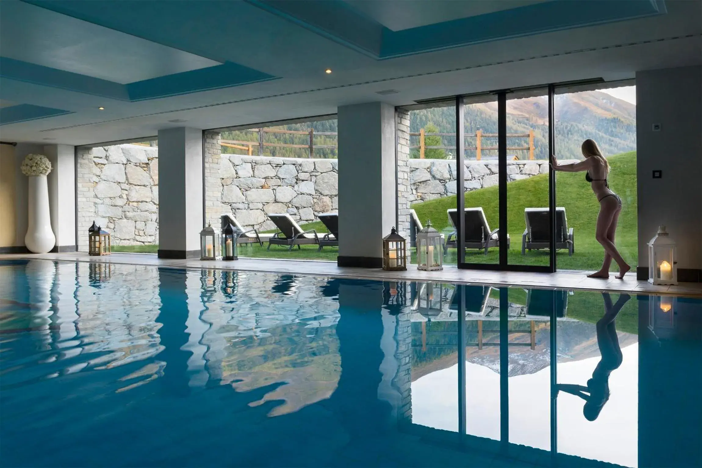 Summer, Swimming Pool in Hotel Lac Salin Spa & Mountain Resort