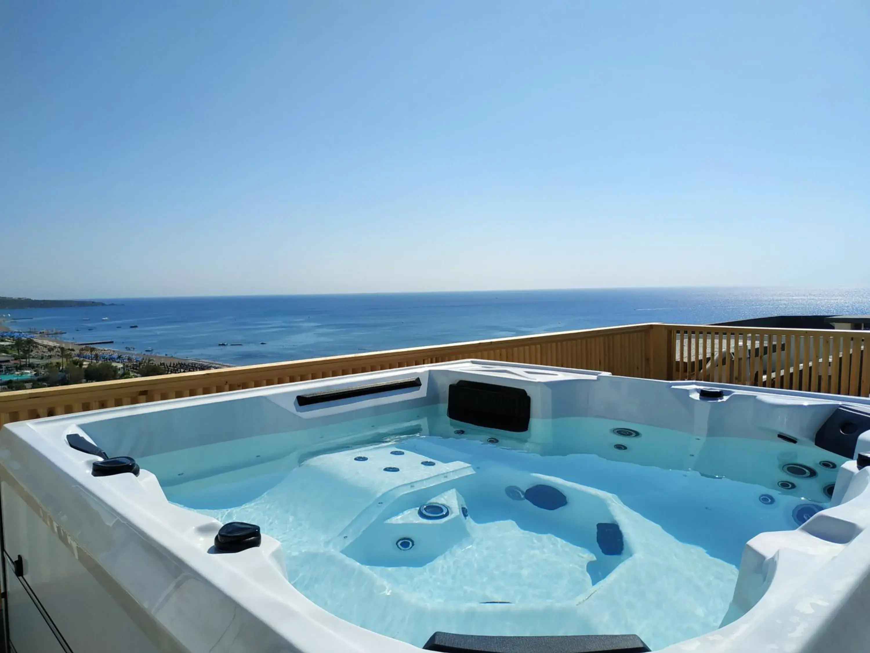Hot Tub in Pegasos Deluxe Beach Hotel