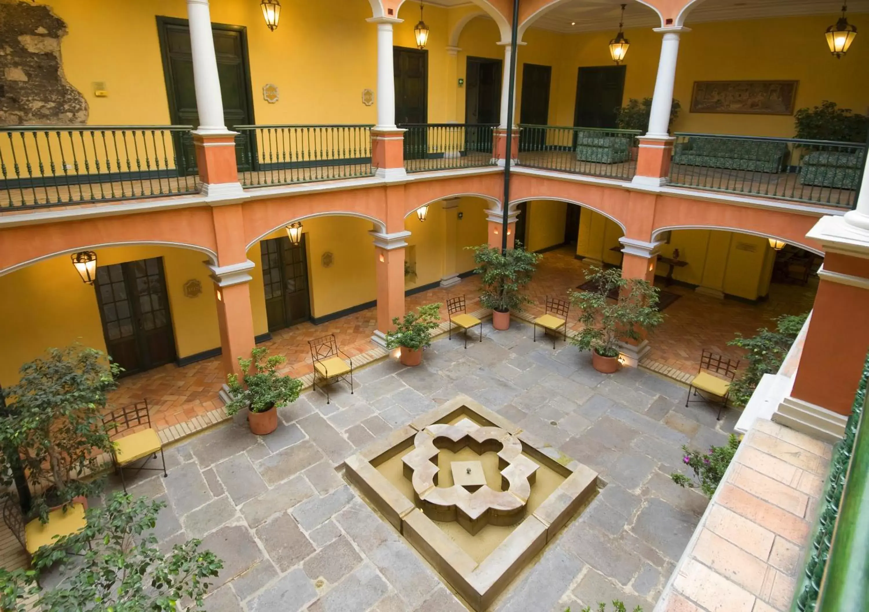 Patio in Hotel De La Opera