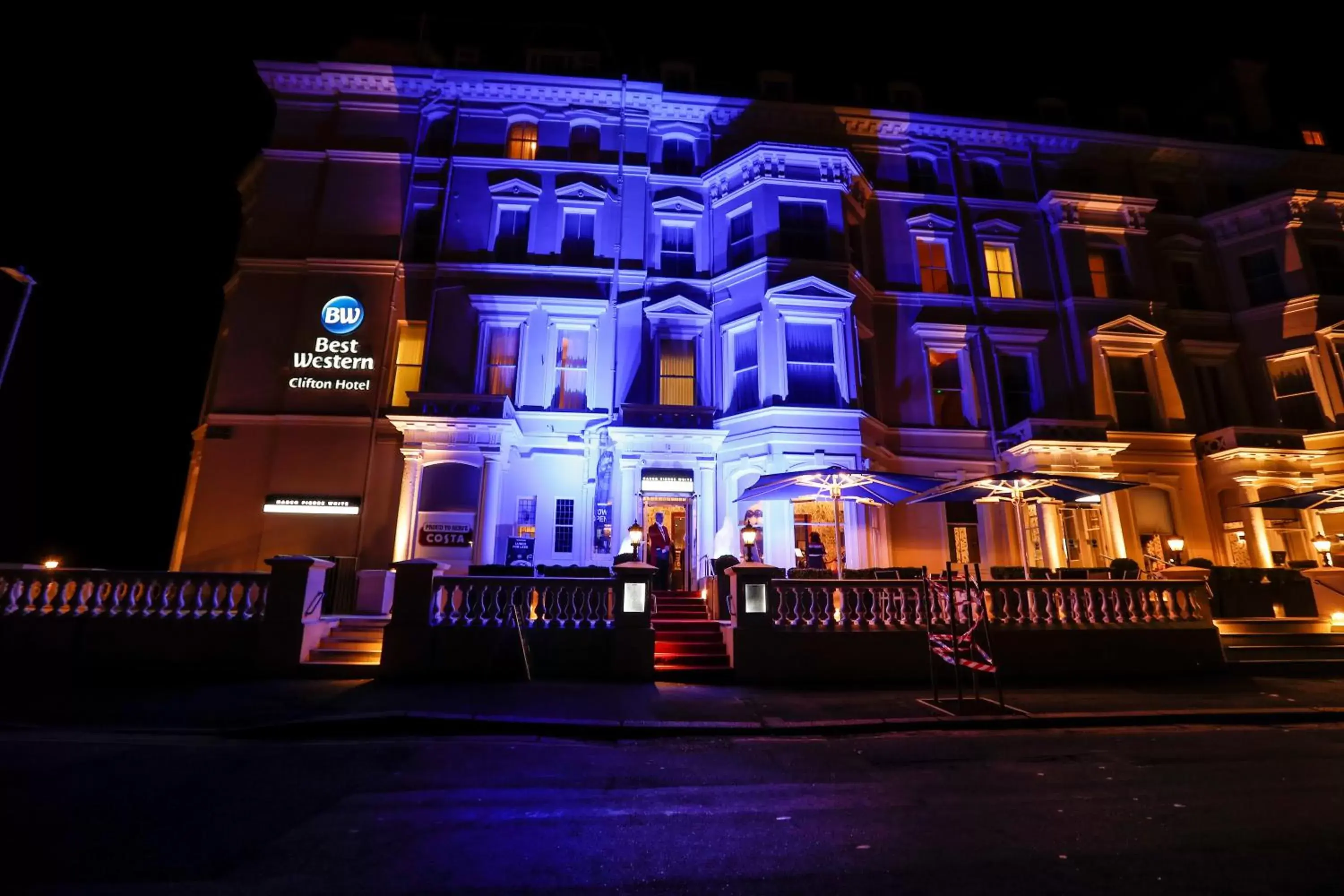 Property Building in Best Western Clifton Hotel- One of the best coastal views in Folkestone