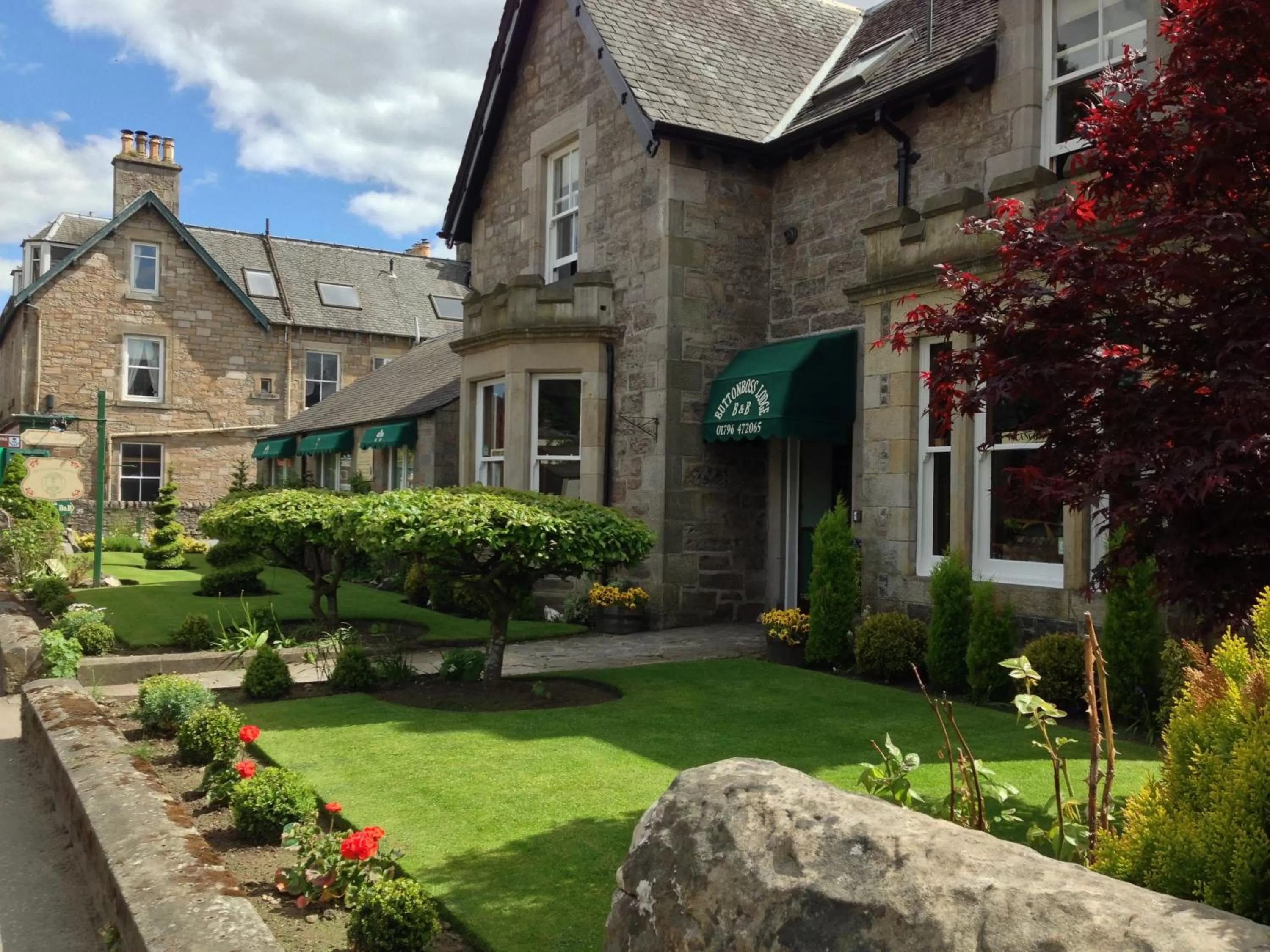 Garden in Buttonboss Lodge B&B