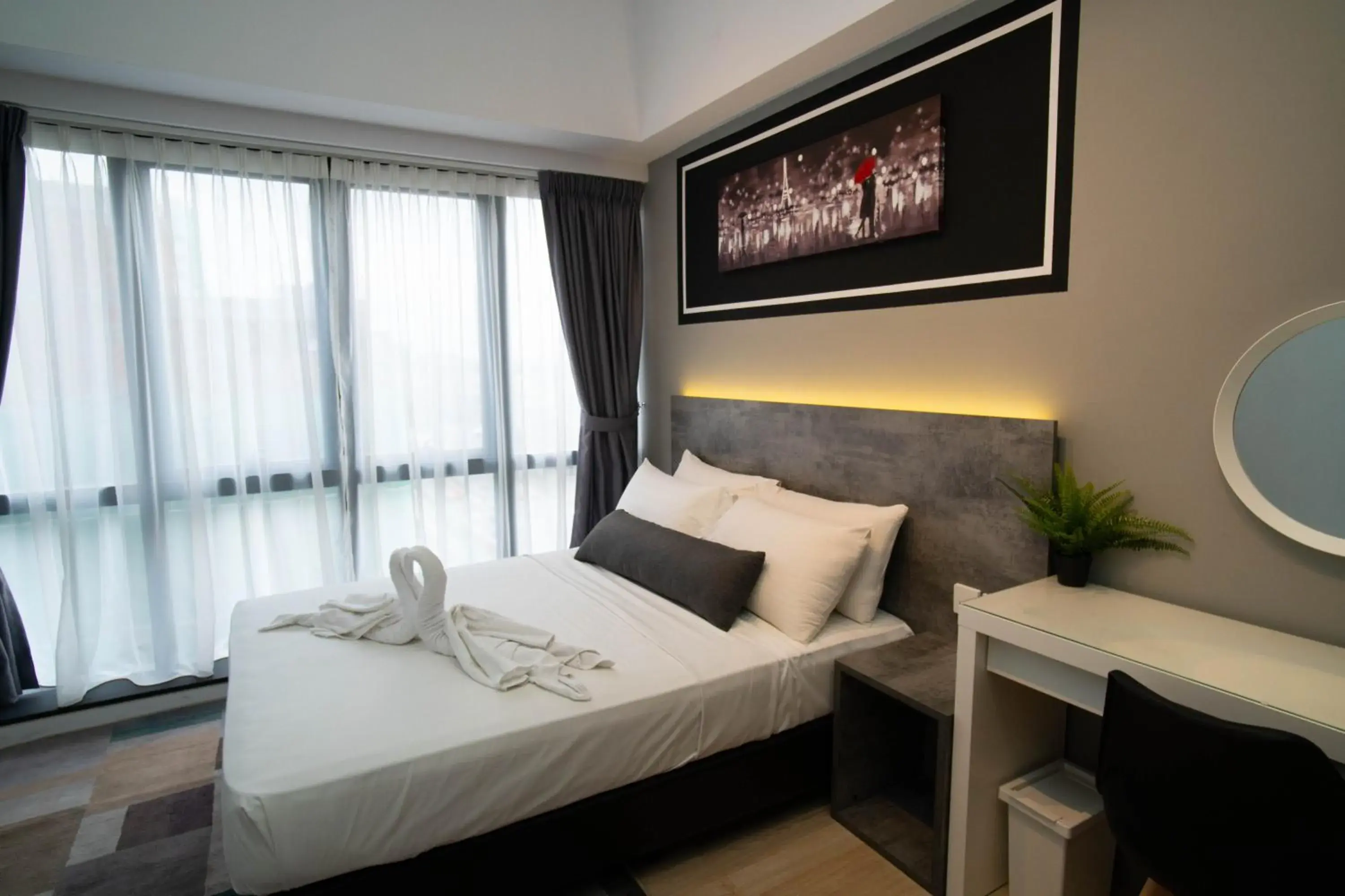 Bed in Aurora Pavilion Bukit Jalil by Ody Suites