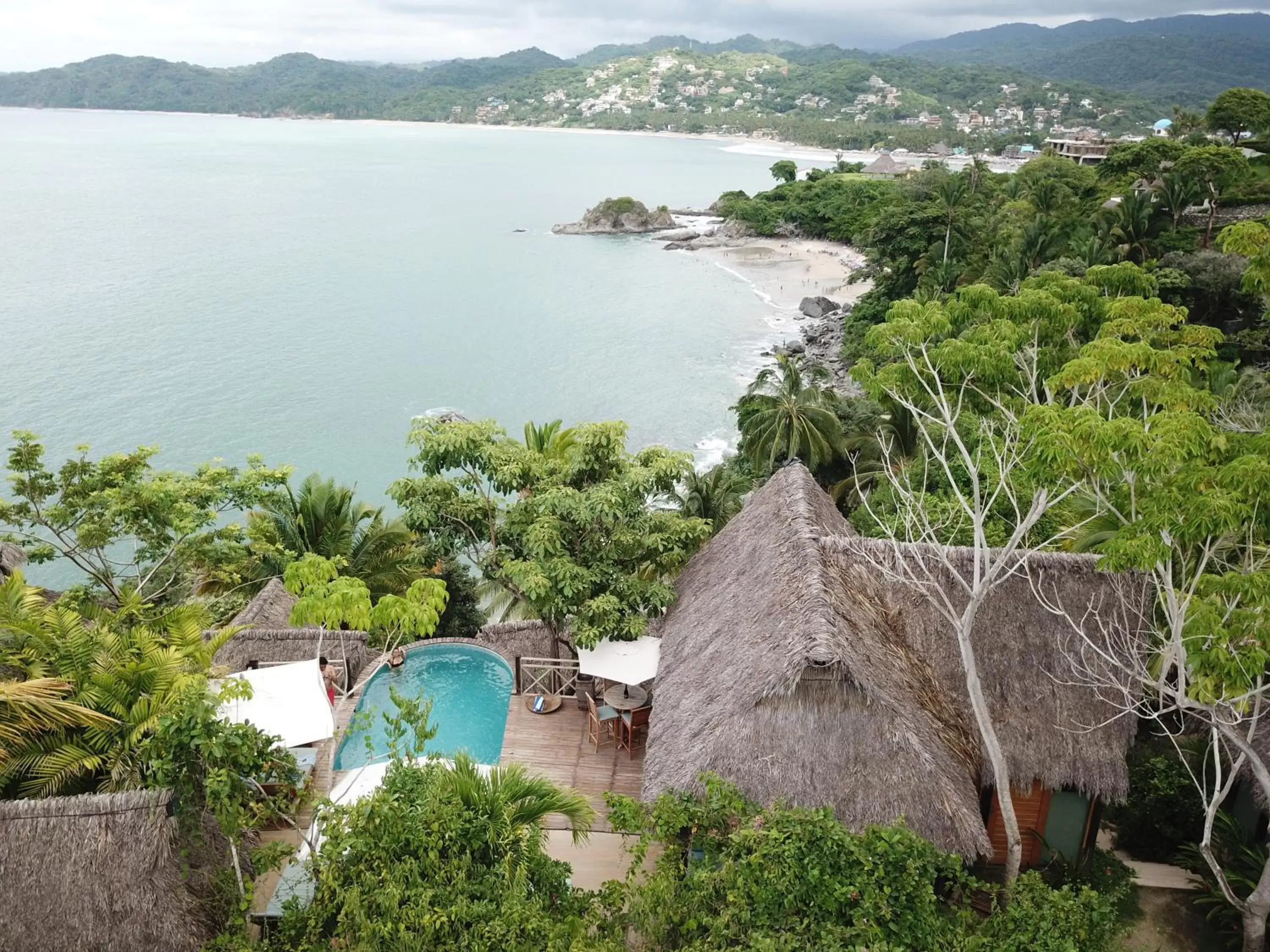 Natural landscape, Pool View in Hotel Boutique Siete Lunas