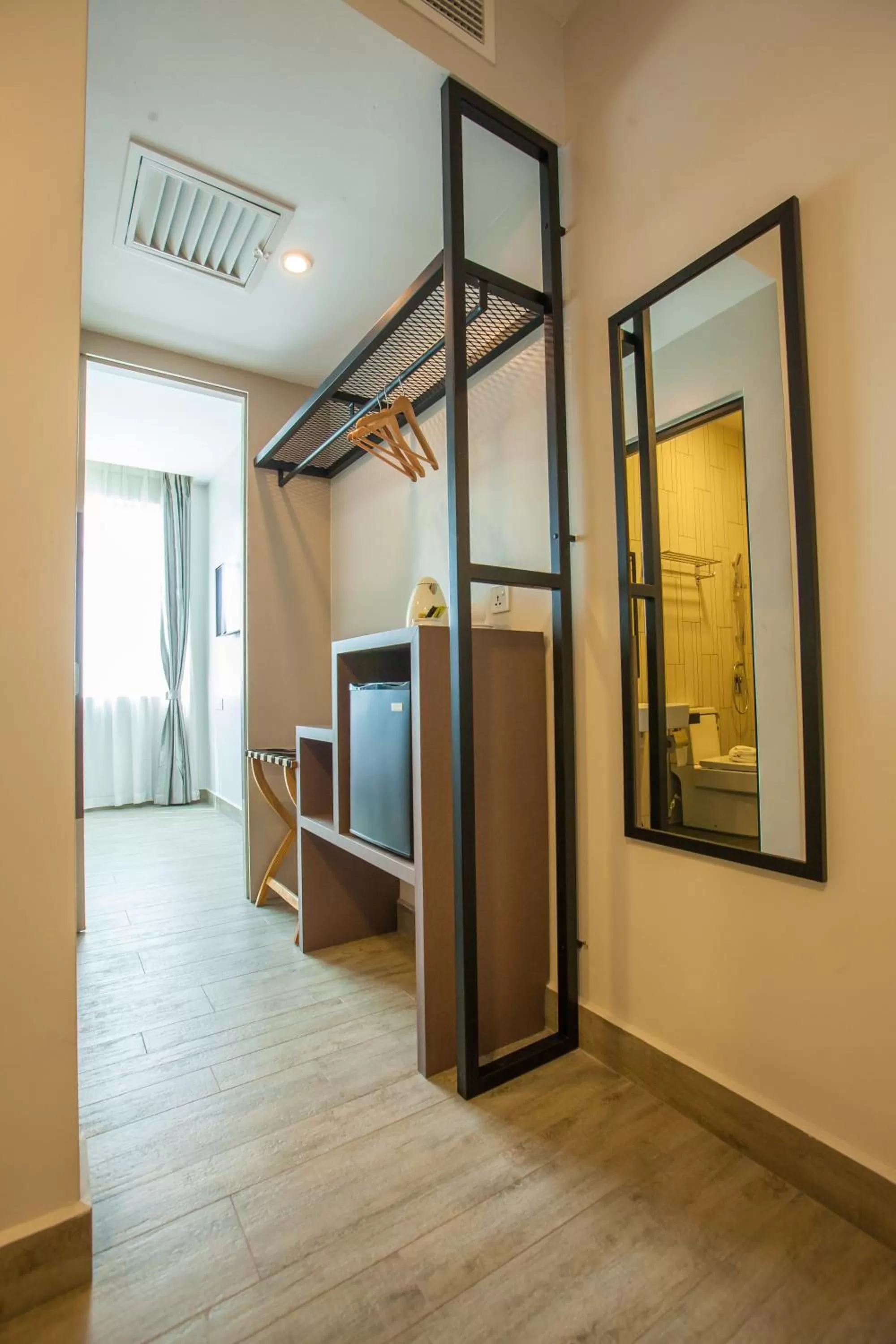 Decorative detail in Bzz Hotel Skudai