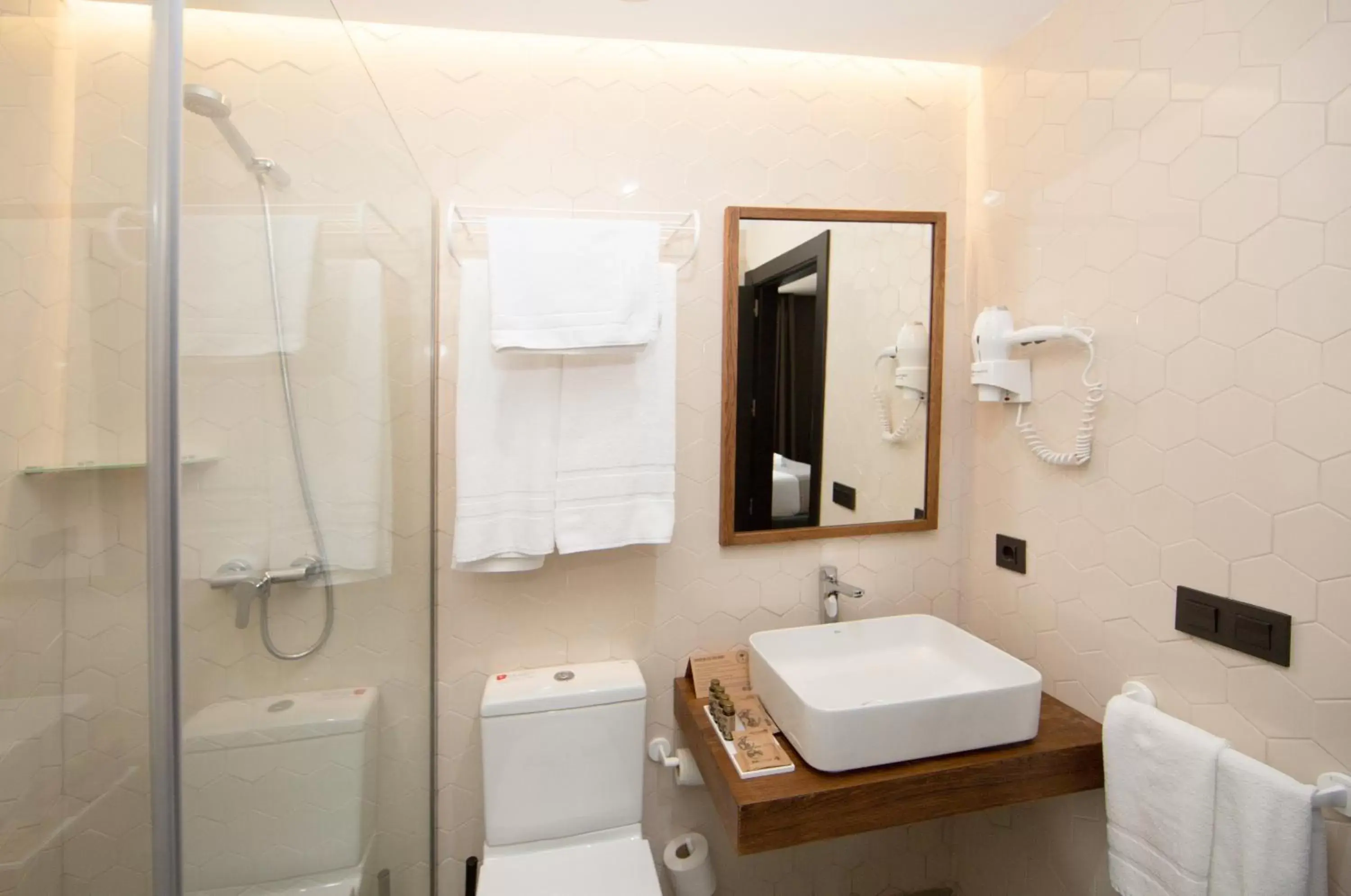 Toilet, Bathroom in Málaga Premium Hotel