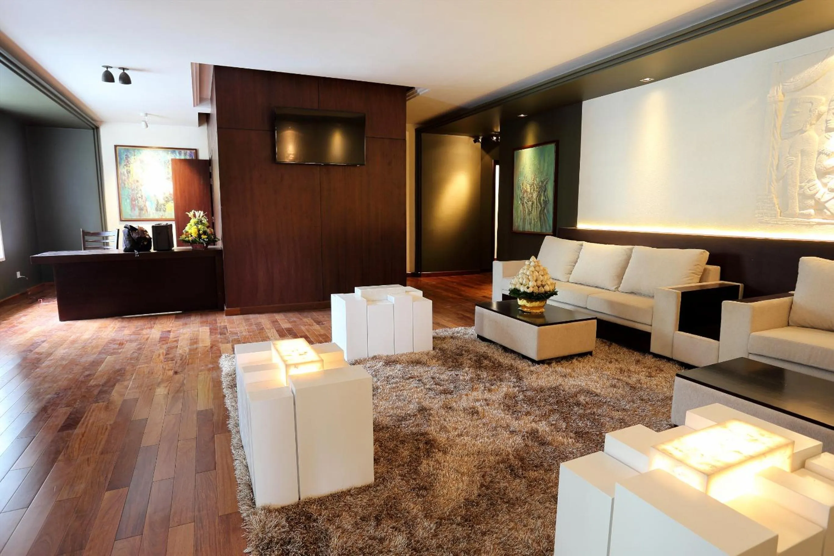 Lobby or reception in Arunreas Hotel