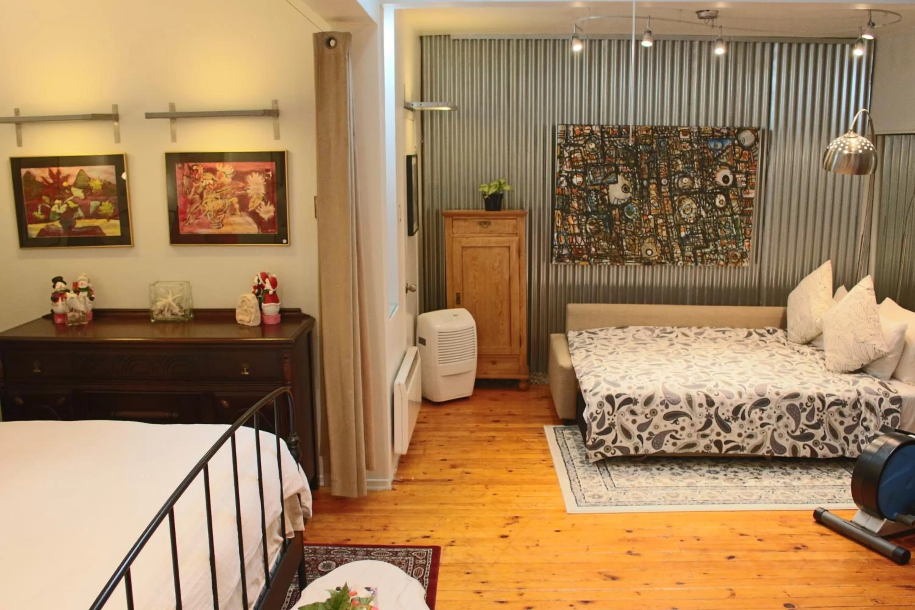 Bed in La Loggia Art B&B