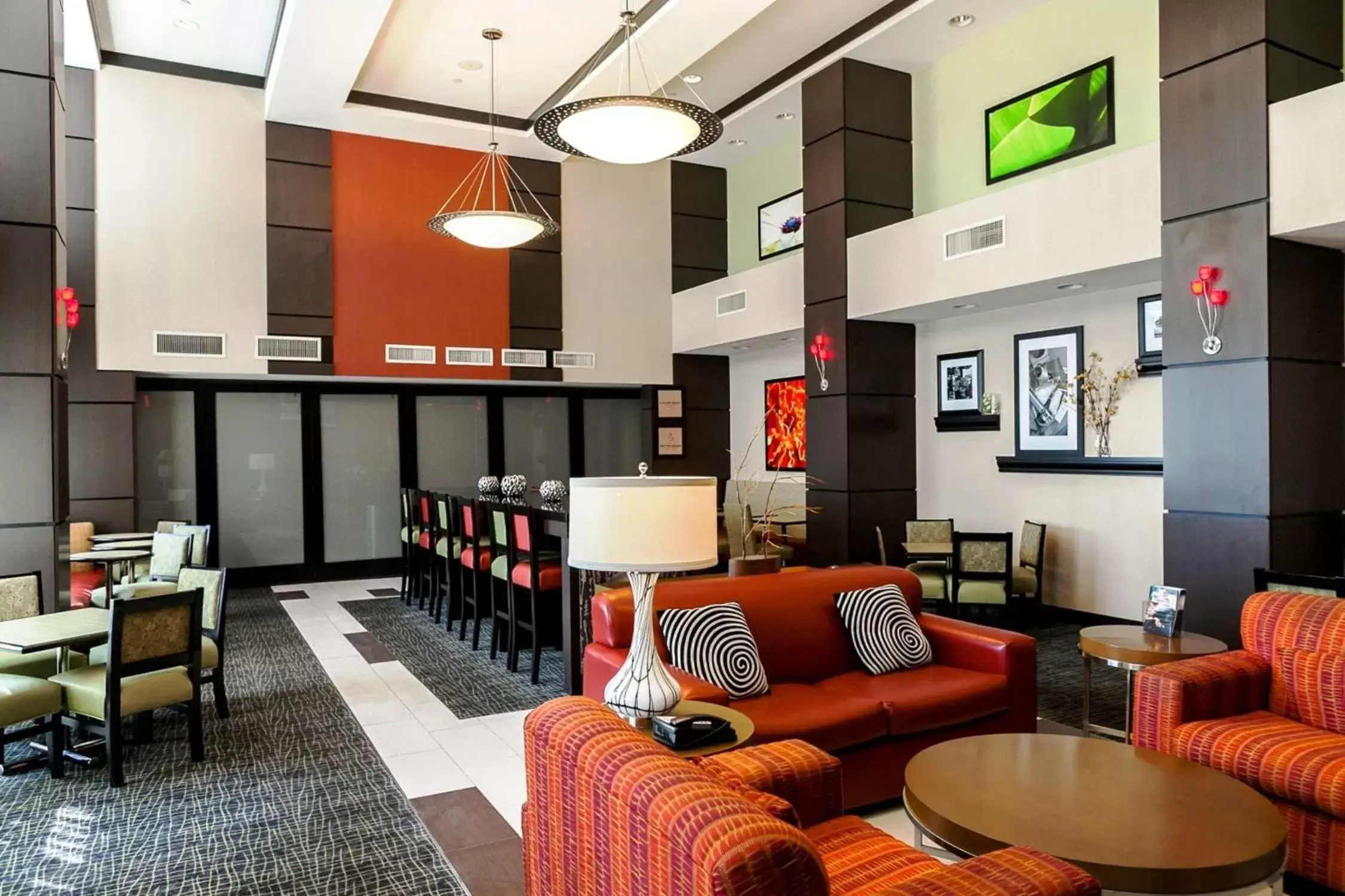 Lobby or reception, Lobby/Reception in Hampton Inn & Suites Tulsa/Tulsa Hills