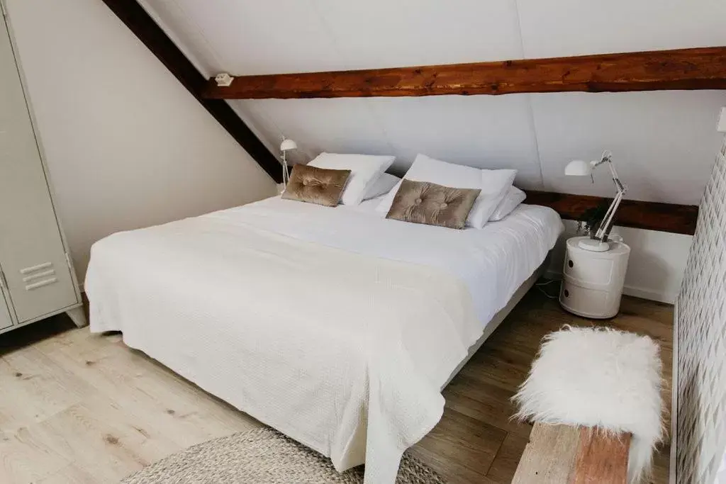 Bed in Slapen in de Molen