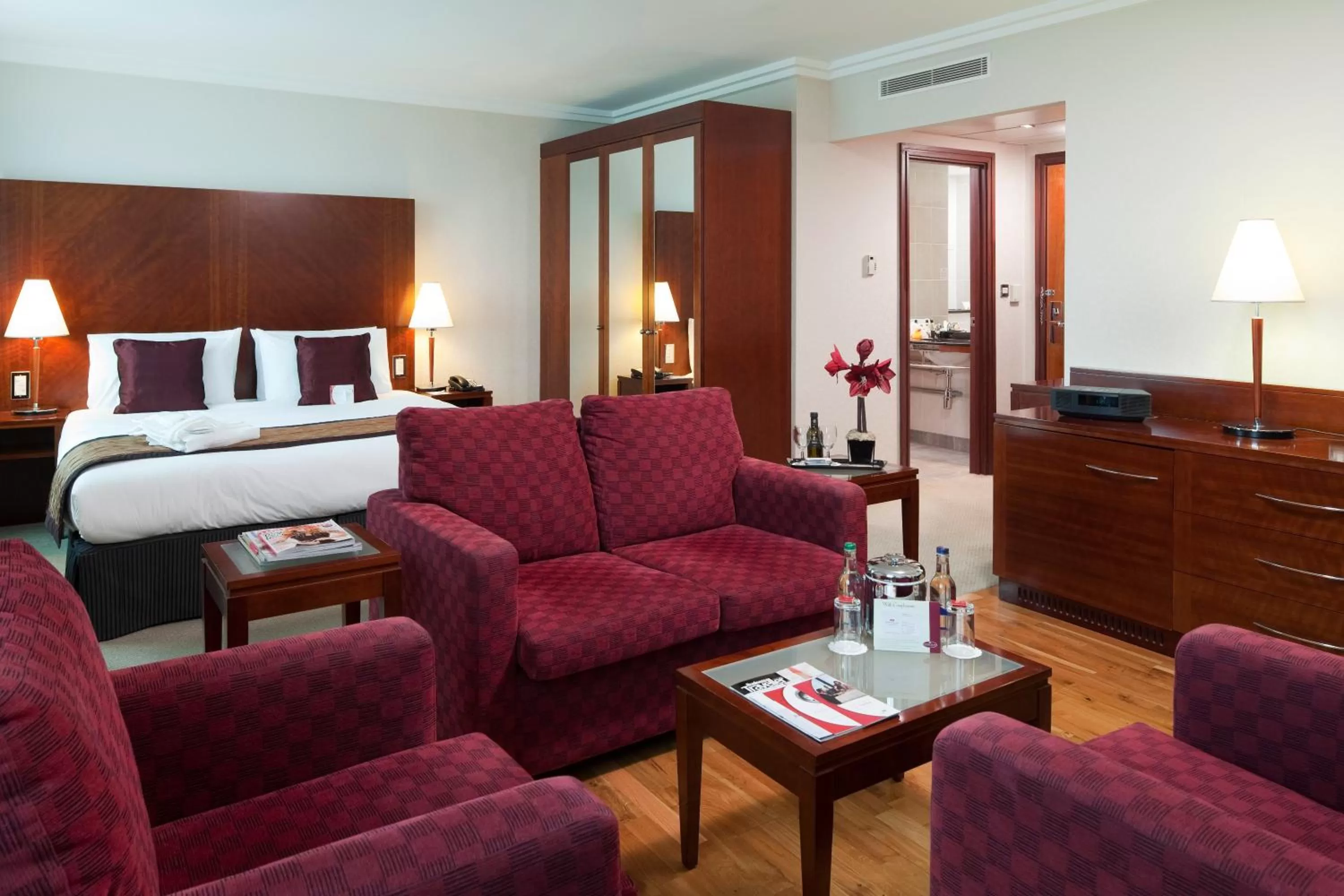 Photo of the whole room, Bed in Crowne Plaza Birmingham NEC by IHG