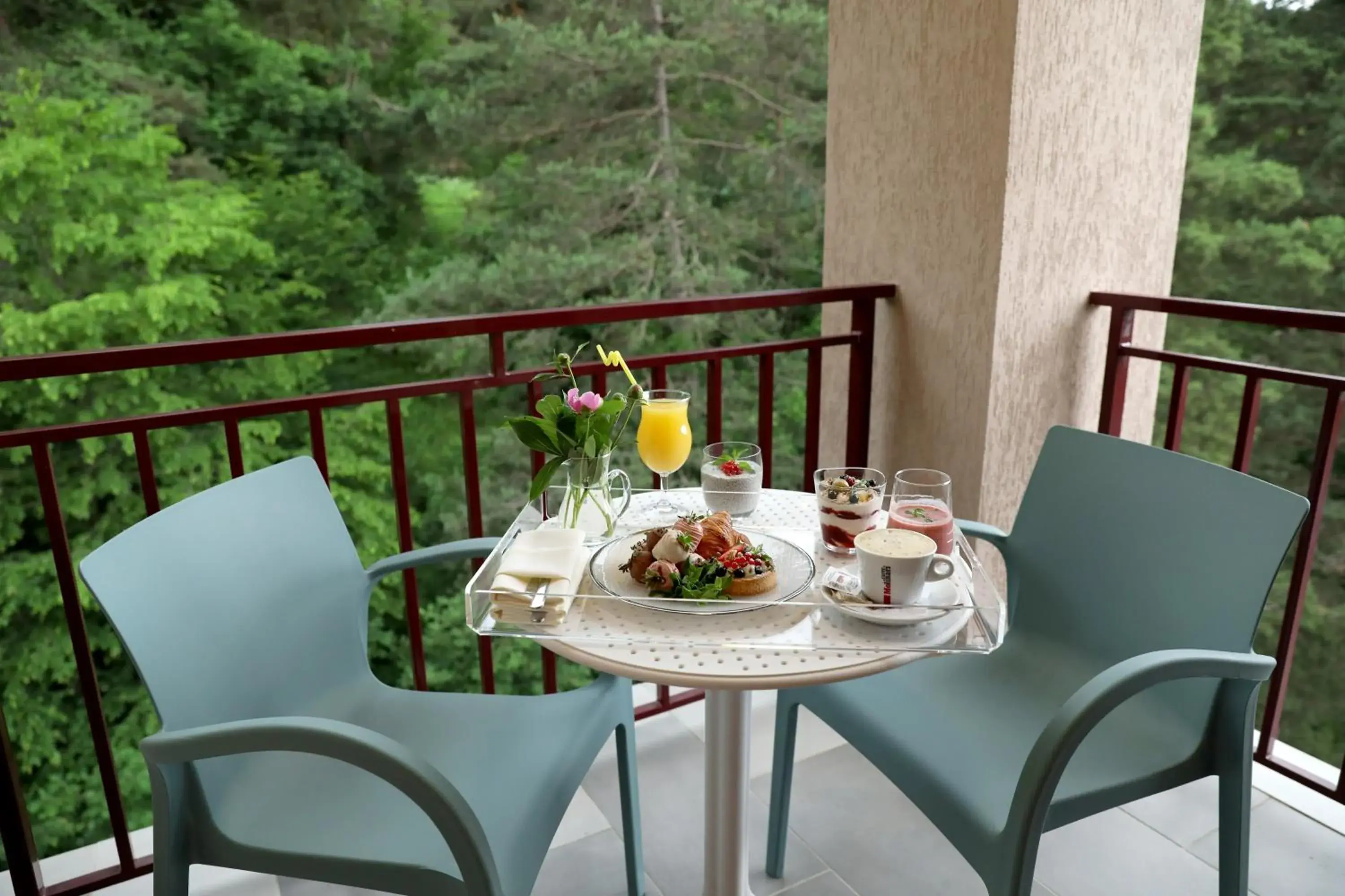 Balcony/Terrace in Best Western Plus Paradise Hotel Dilijan