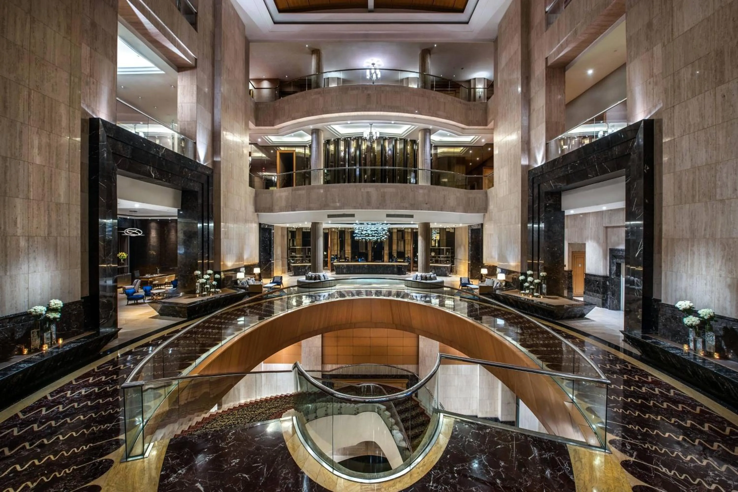 Lobby or reception in The Ritz-Carlton Jakarta, Mega Kuningan