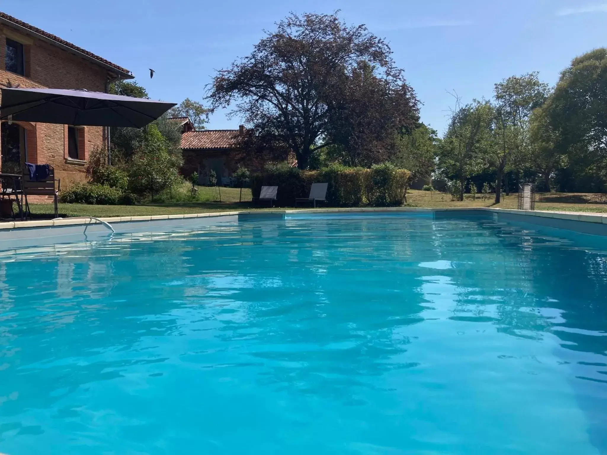 Swimming Pool in Manoir du Bouyssou