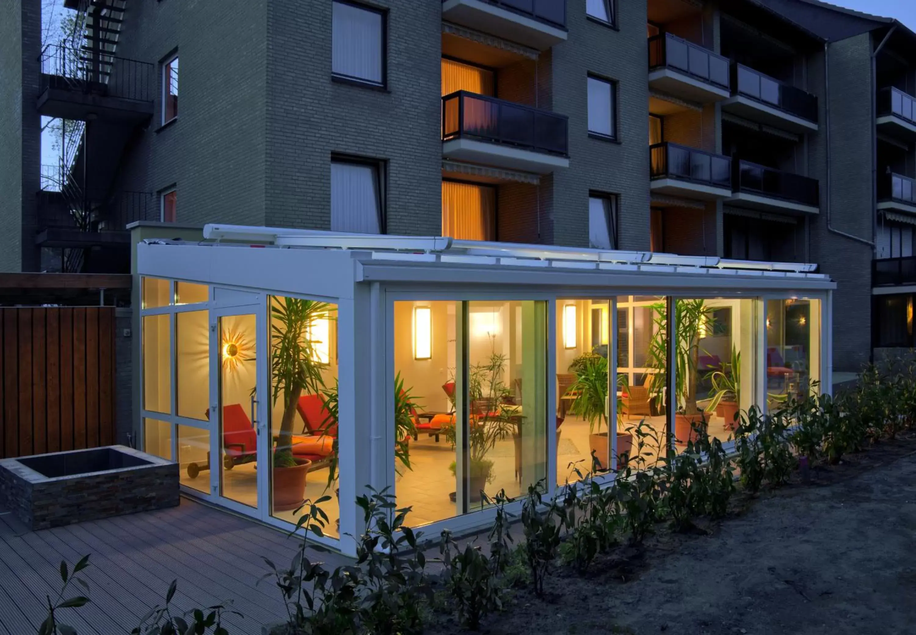 Sauna, Property Building in Hotel Sonnenhügel