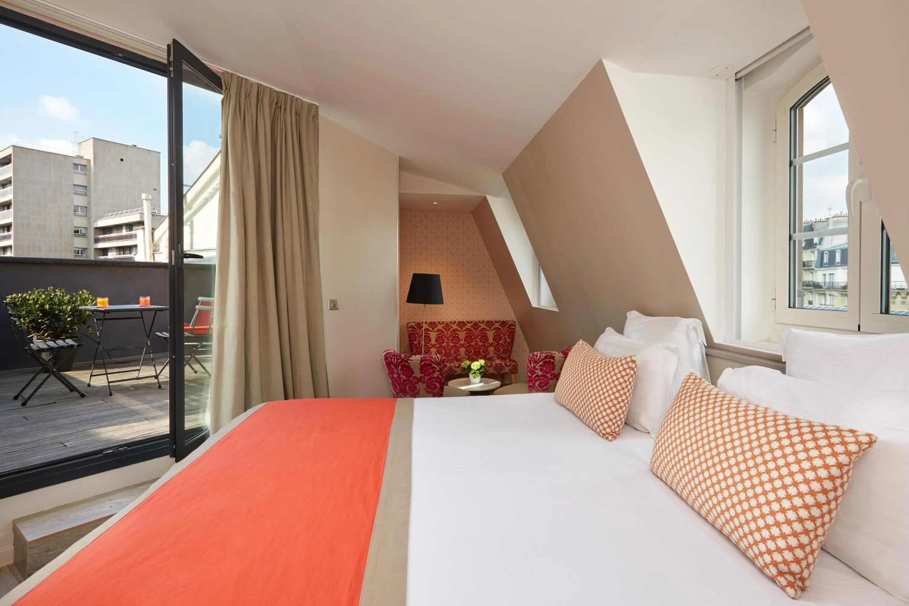 Bed in Hôtel Vic Eiffel