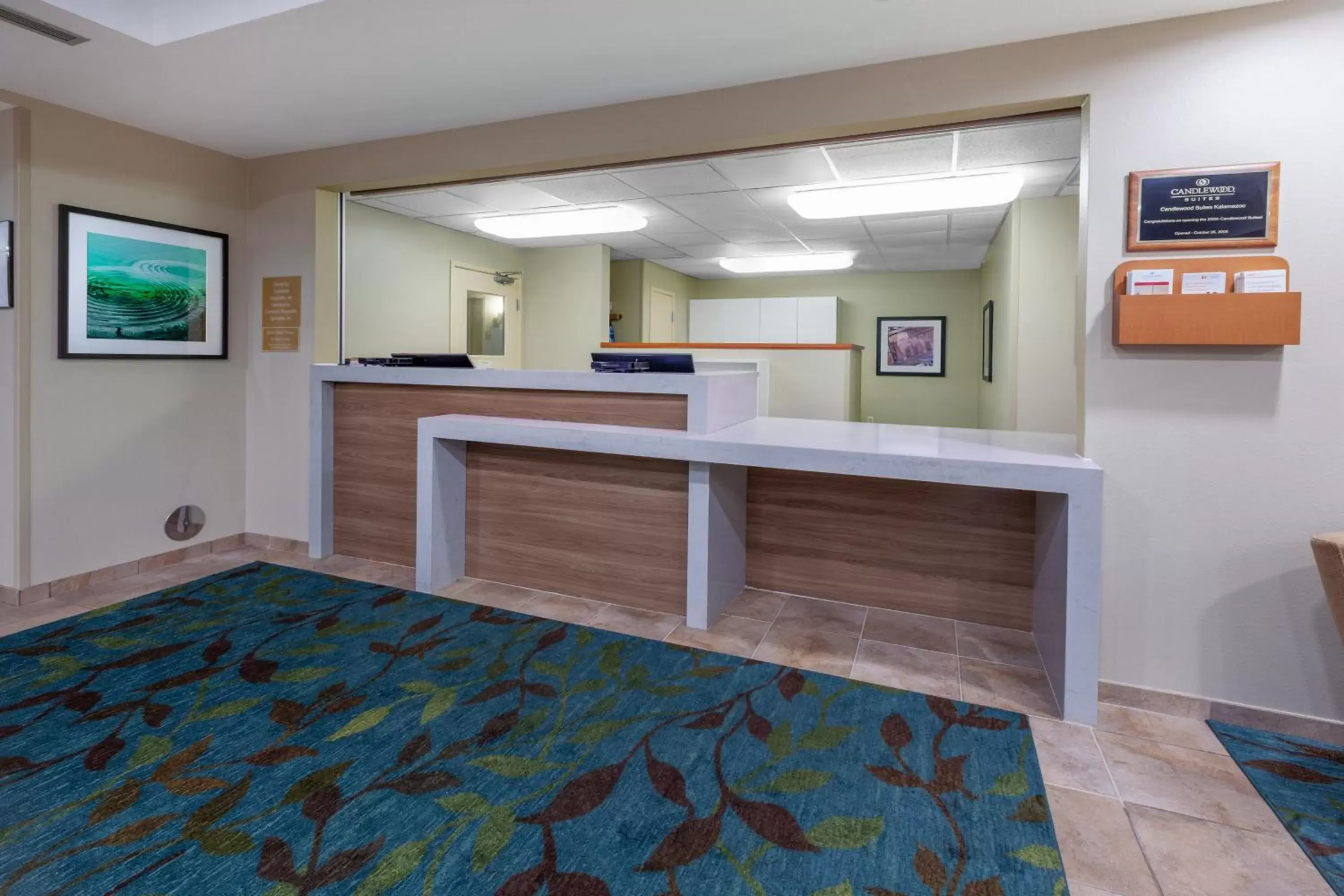 Property building, Lobby/Reception in Candlewood Suites Kalamazoo, an IHG Hotel