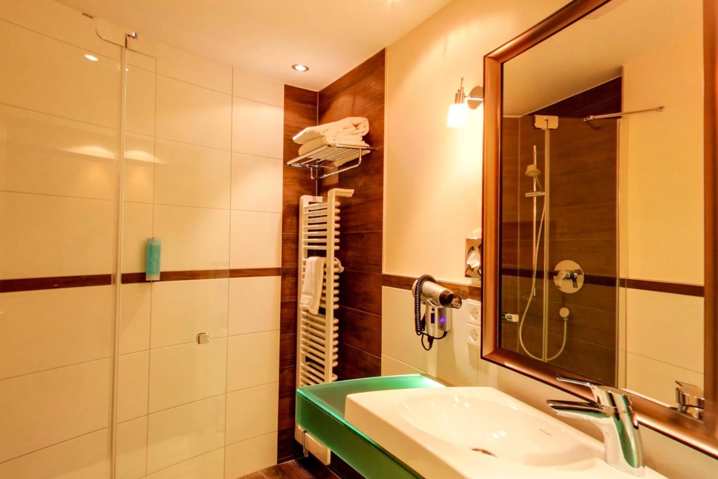 Bathroom in Best Western Plus Palatin Kongresshotel
