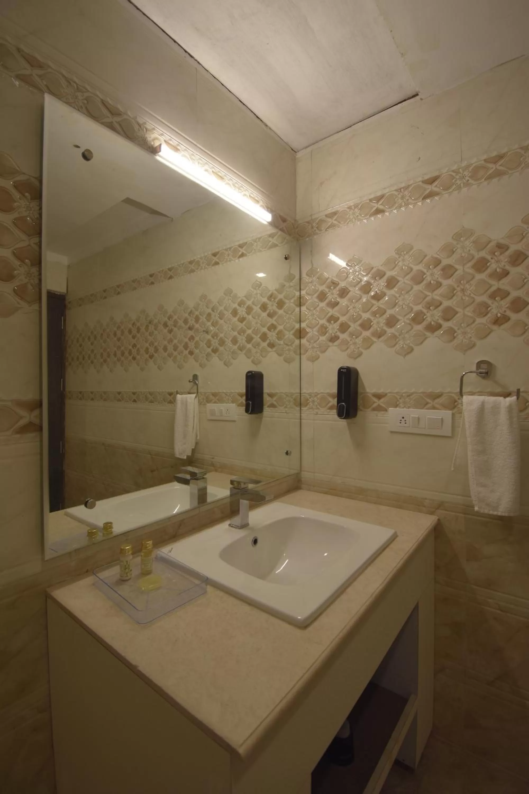 Bathroom in The Royal Castle AC Centralized