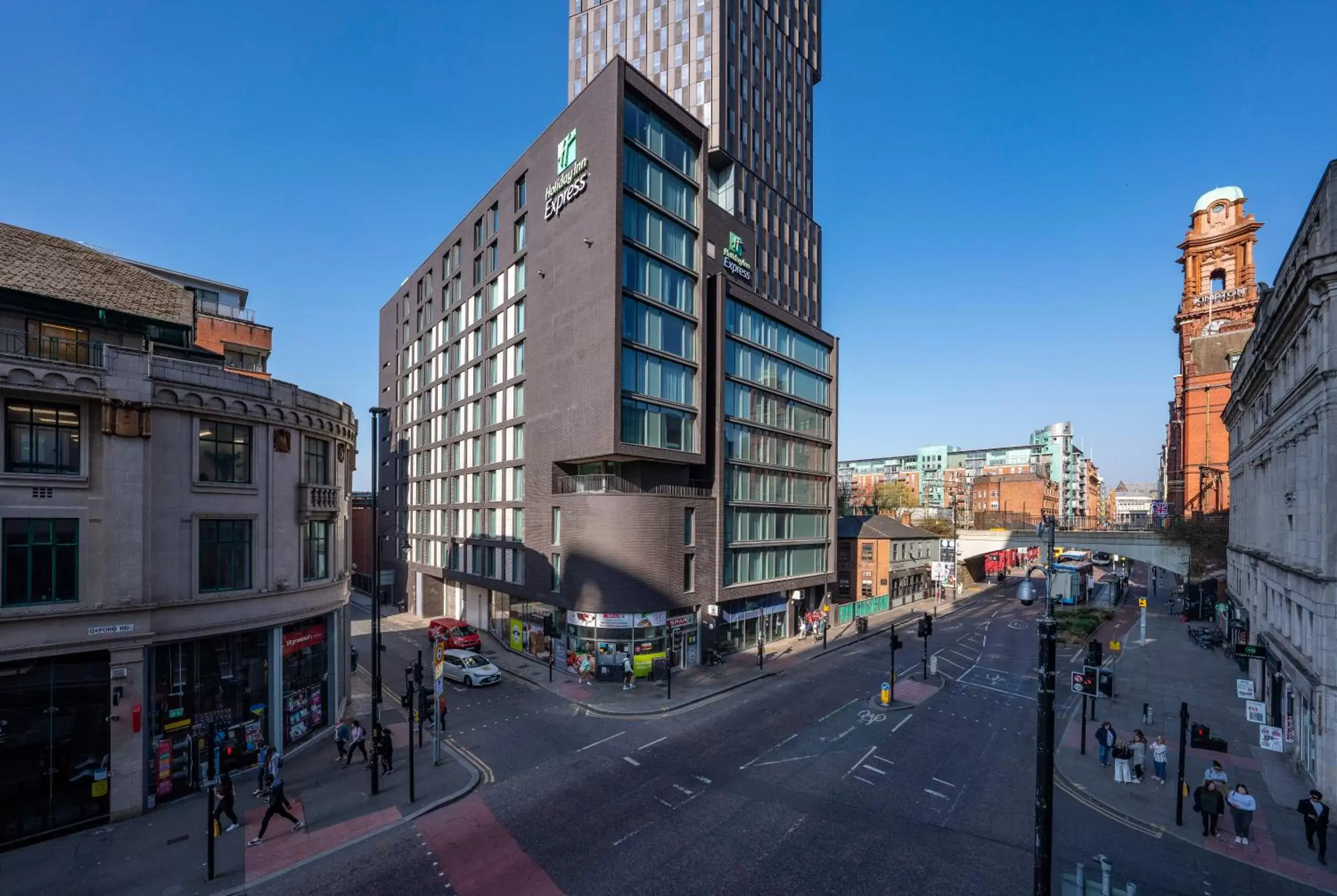 Property building in Holiday Inn Express Manchester City Centre, an IHG Hotel