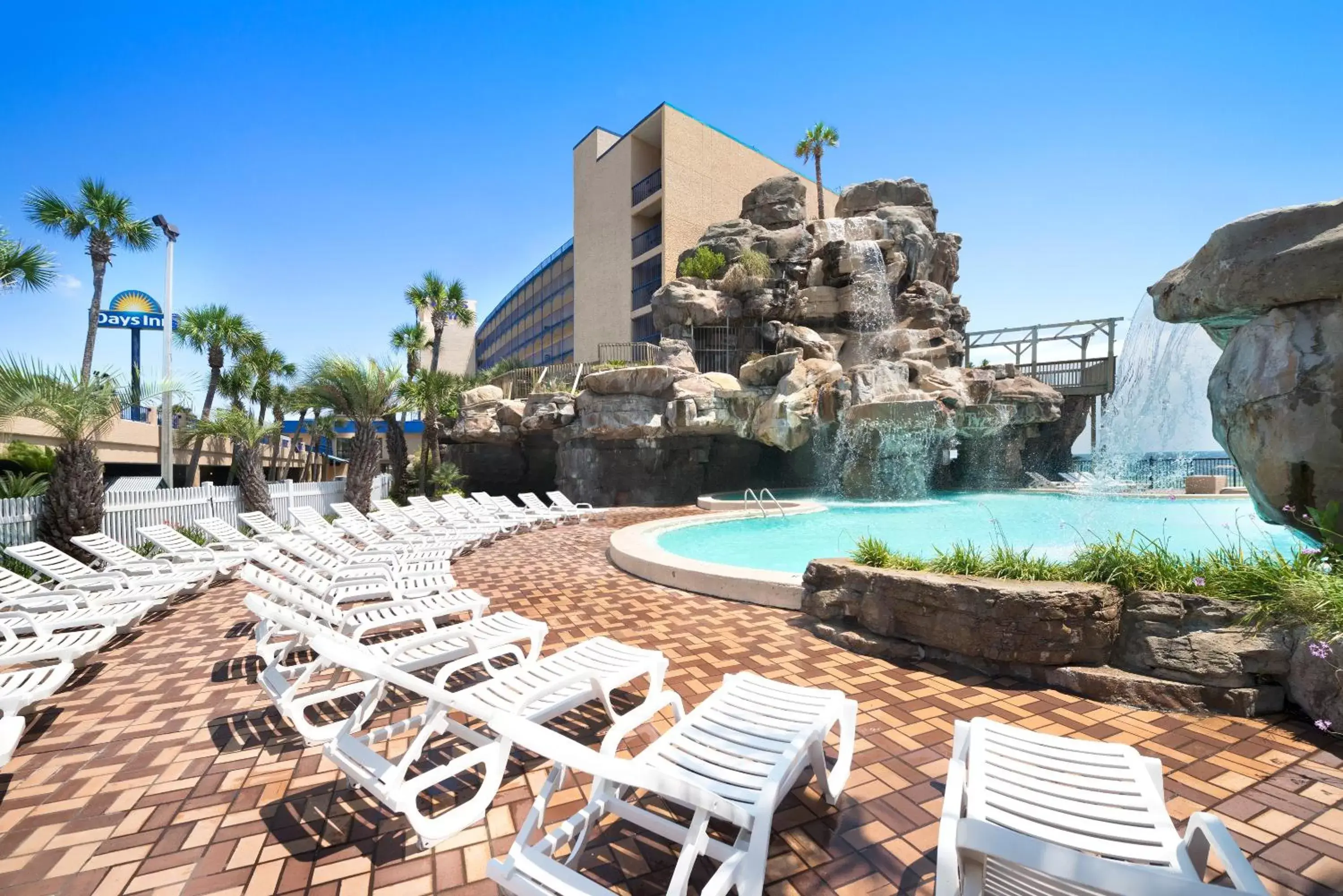 Property building, Swimming Pool in Days Inn by Wyndham Panama City Beach/Ocean Front