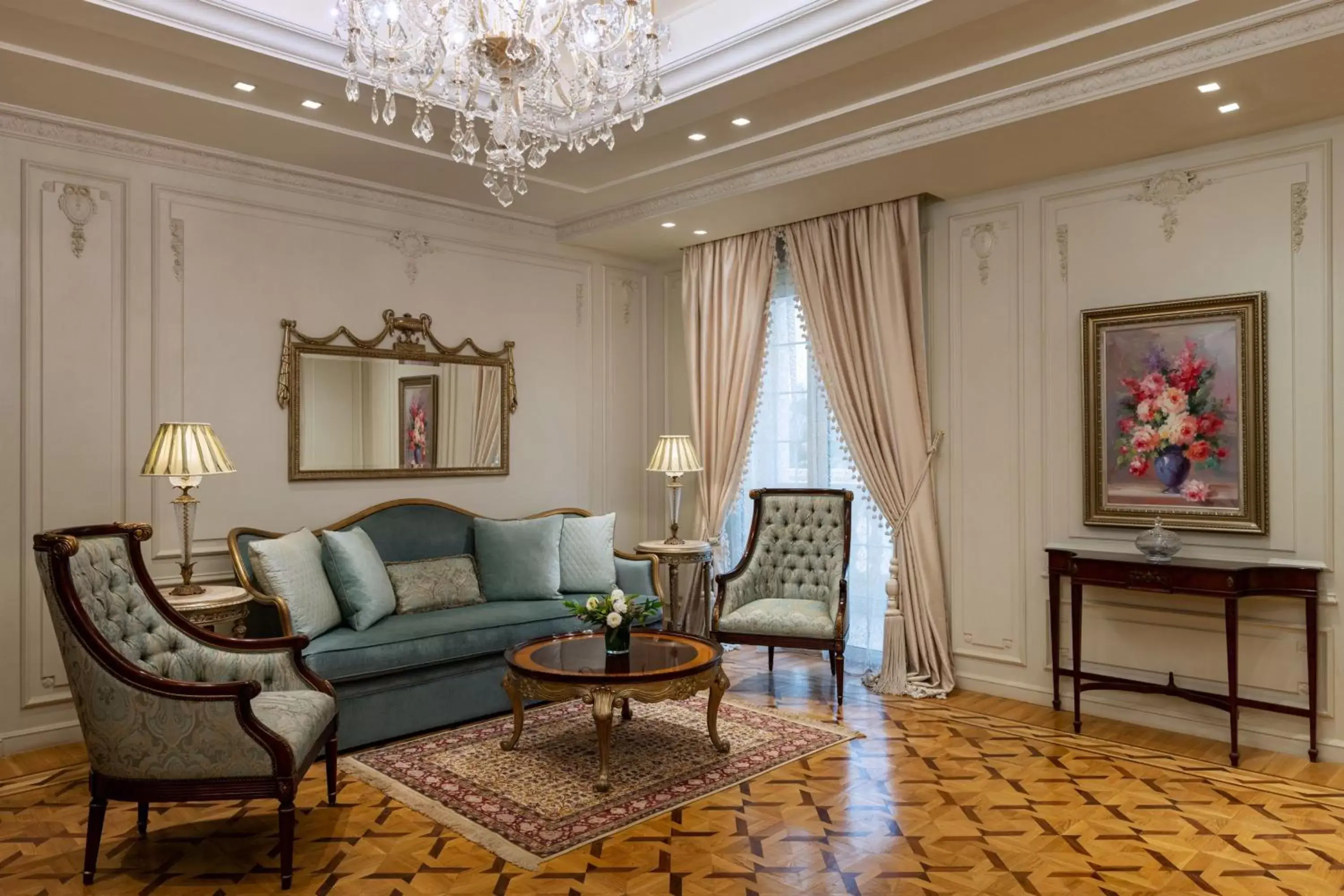 Lobby or reception, Seating Area in The St. Regis Almasa Hotel, Cairo