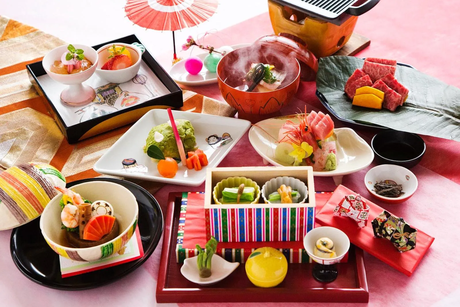 Food in Honjin Hiranoya Kachoan