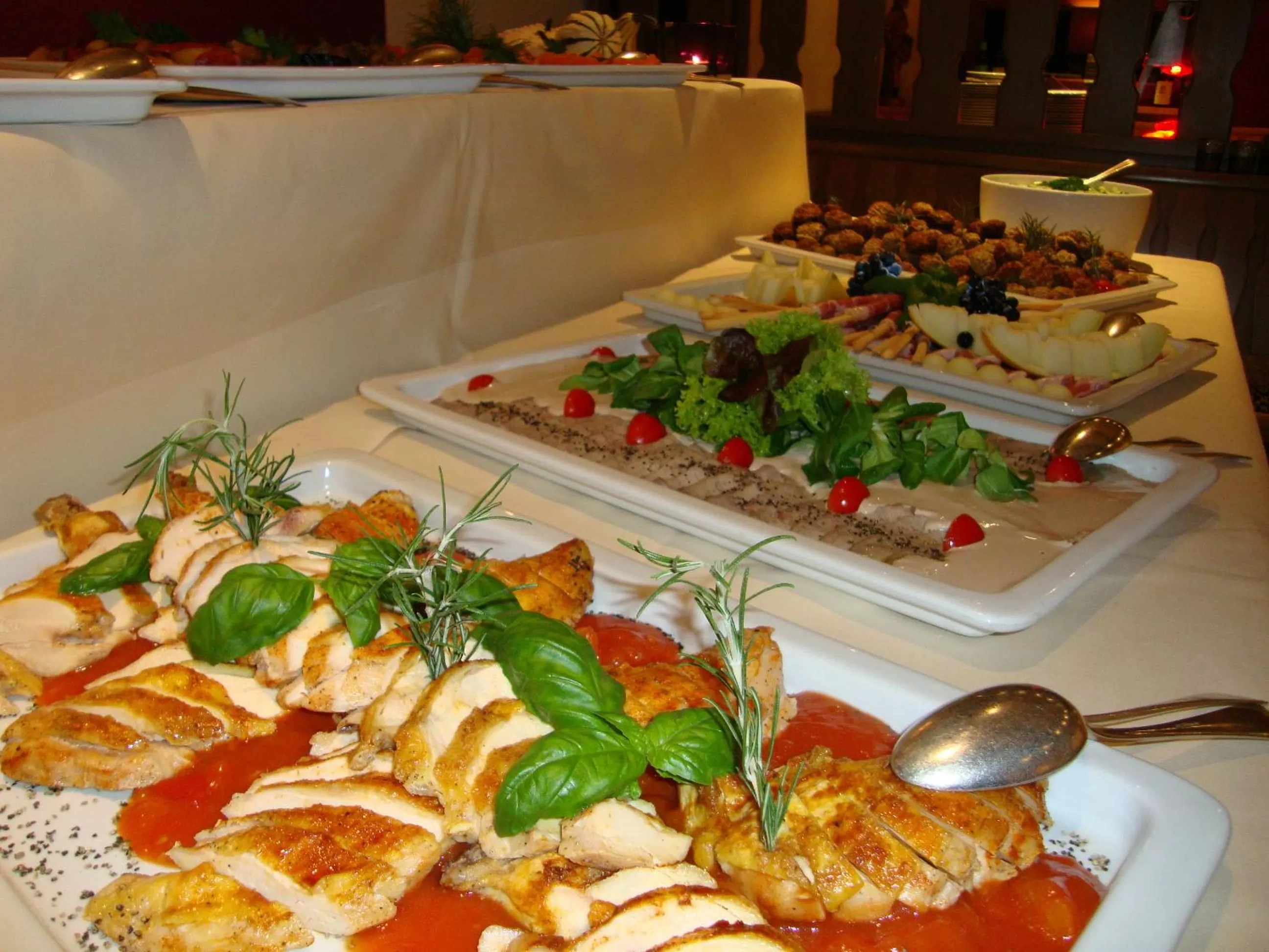 Food in Hotel Restaurant Paradeismühle