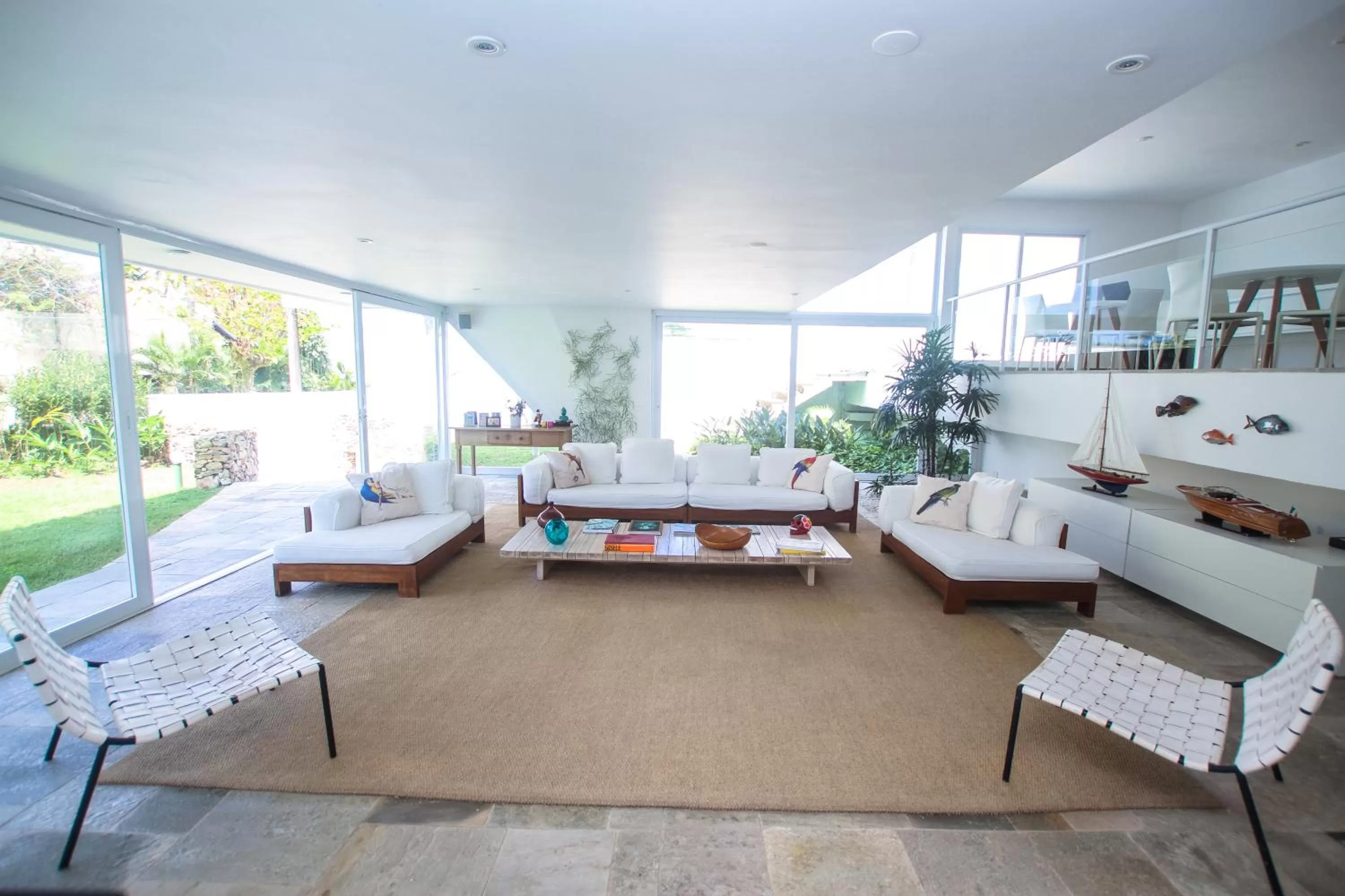 Living room in Guest House Guarujá Hotel Boutique
