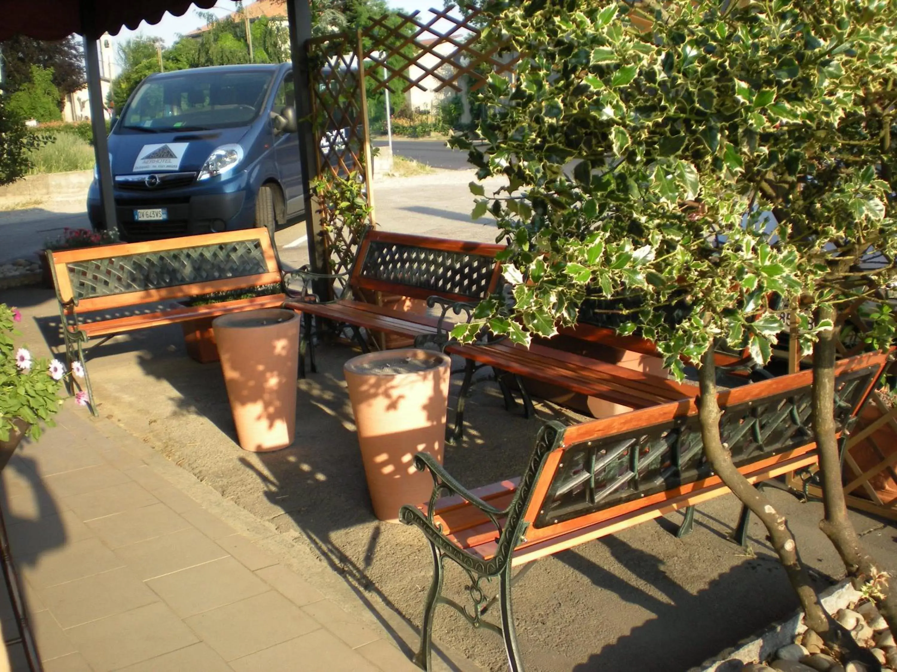 Balcony/Terrace in Aer Hotel Malpensa