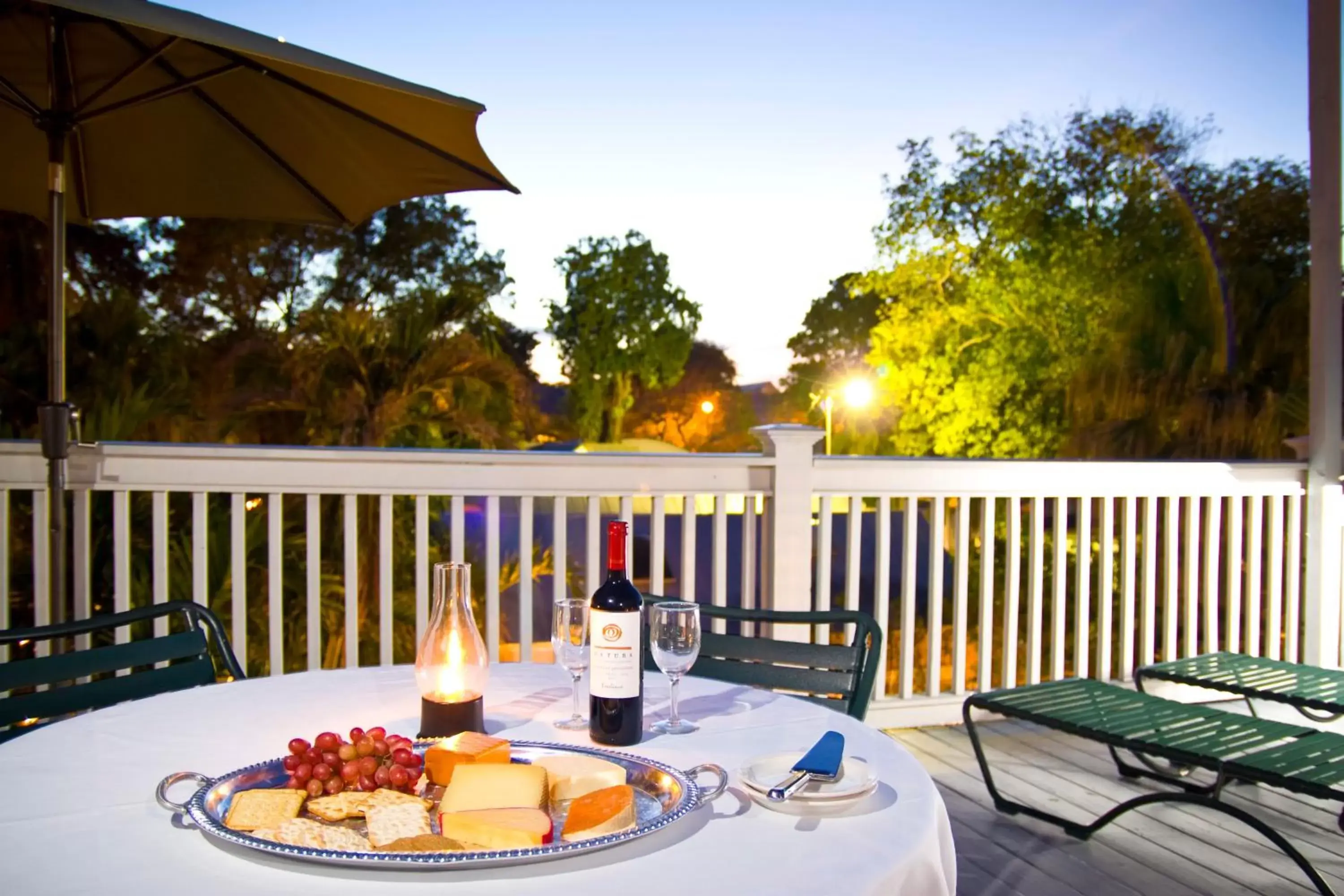 Balcony/Terrace in Simonton Court Historic Inn & Cottages