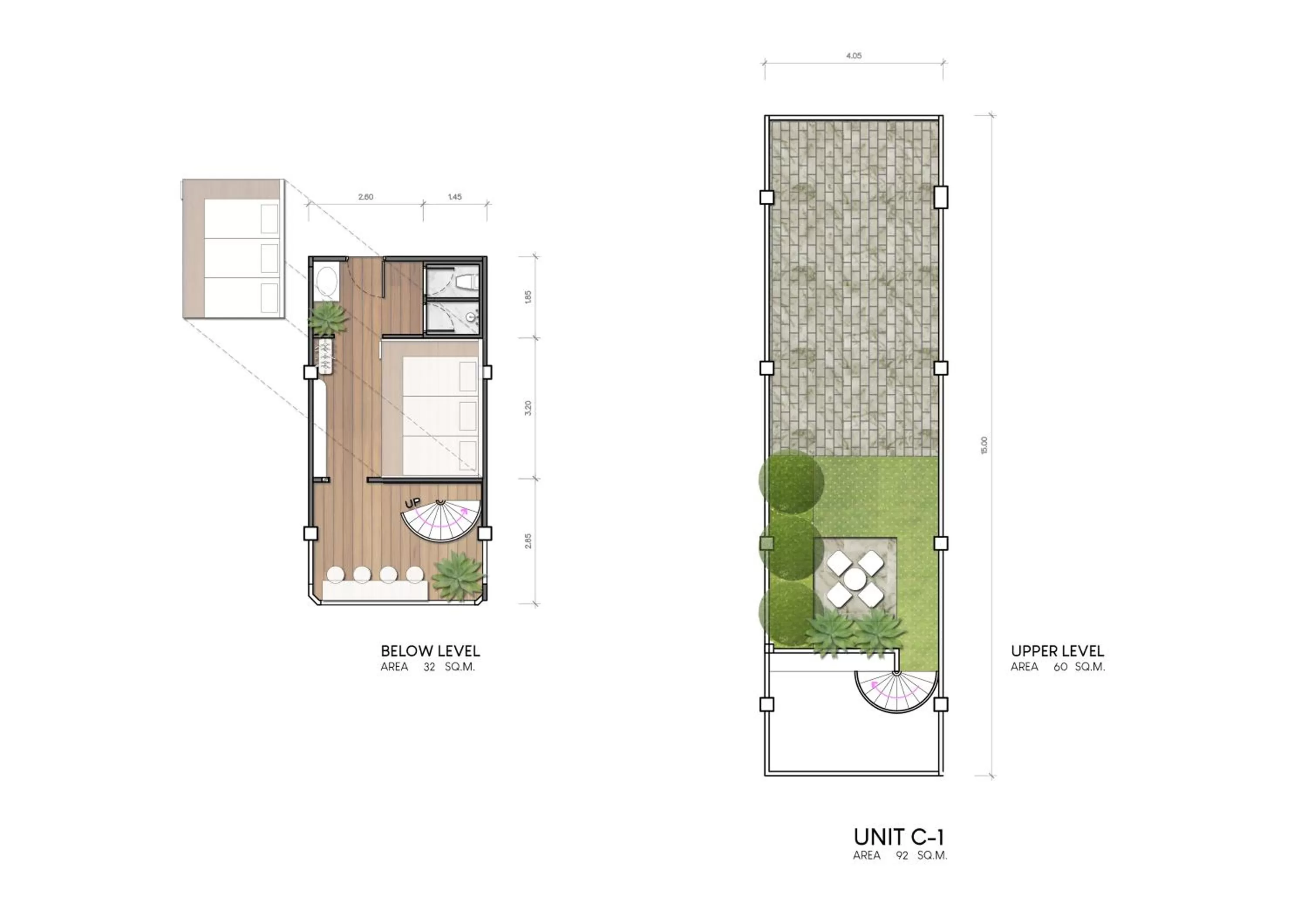 Floor plan in Theme Boutique Hotel Bangkok