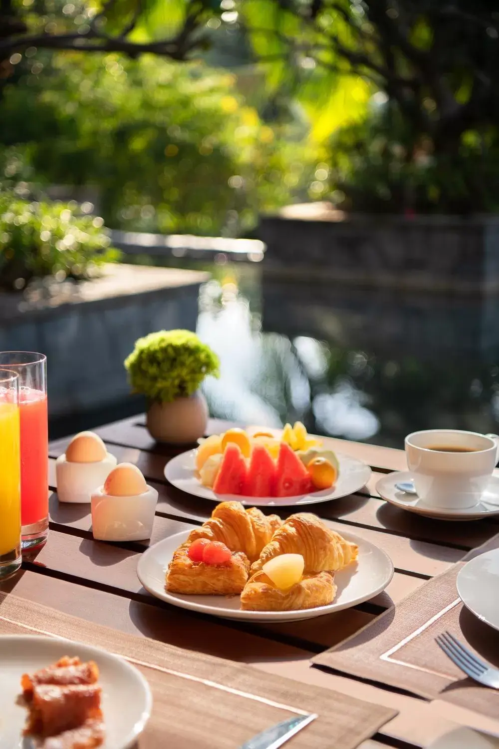 Breakfast in Raffles Hainan Clear Water Bay