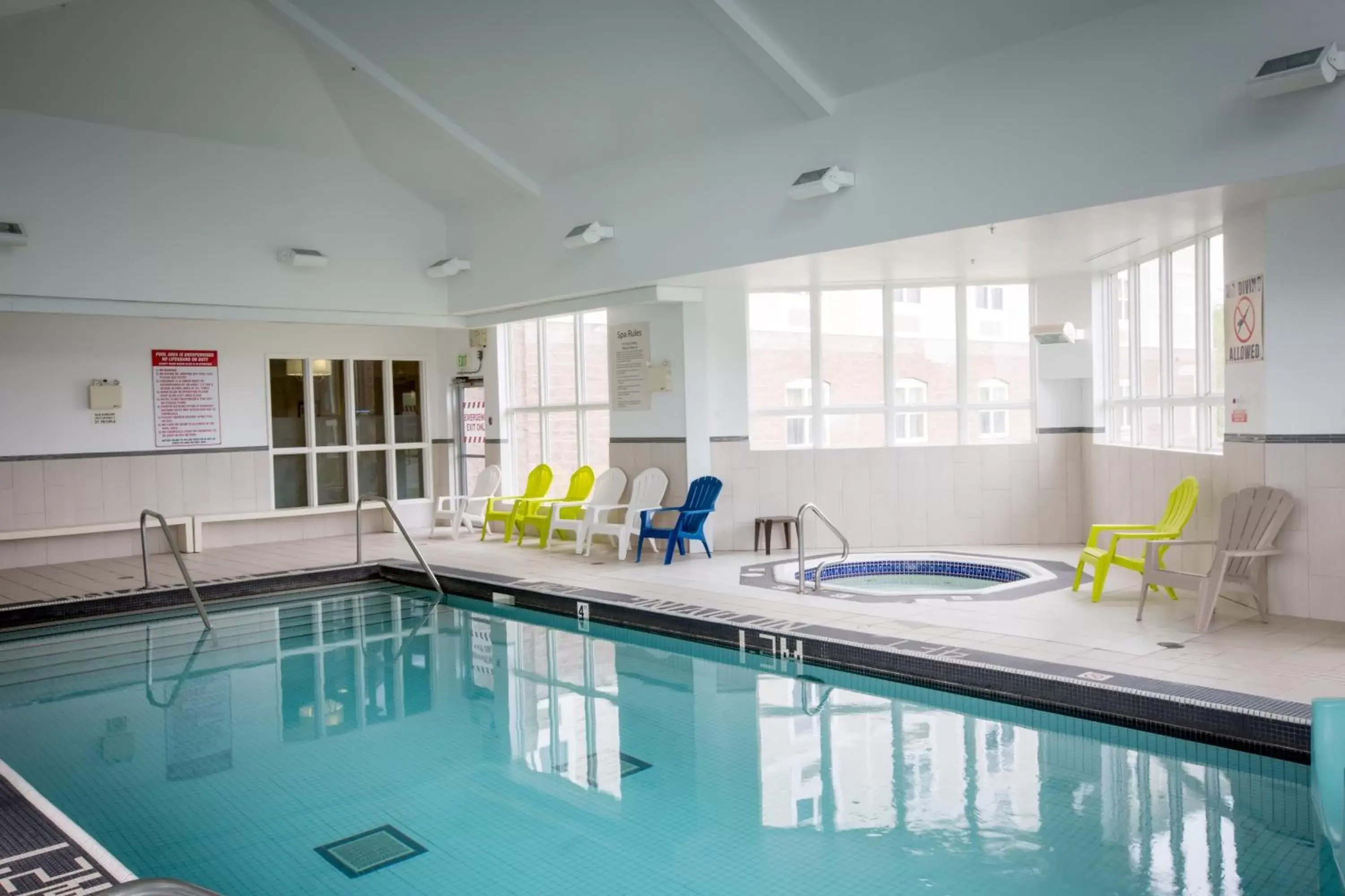 Swimming Pool in Holiday Inn Express Stellarton-New Glasgow, an IHG Hotel