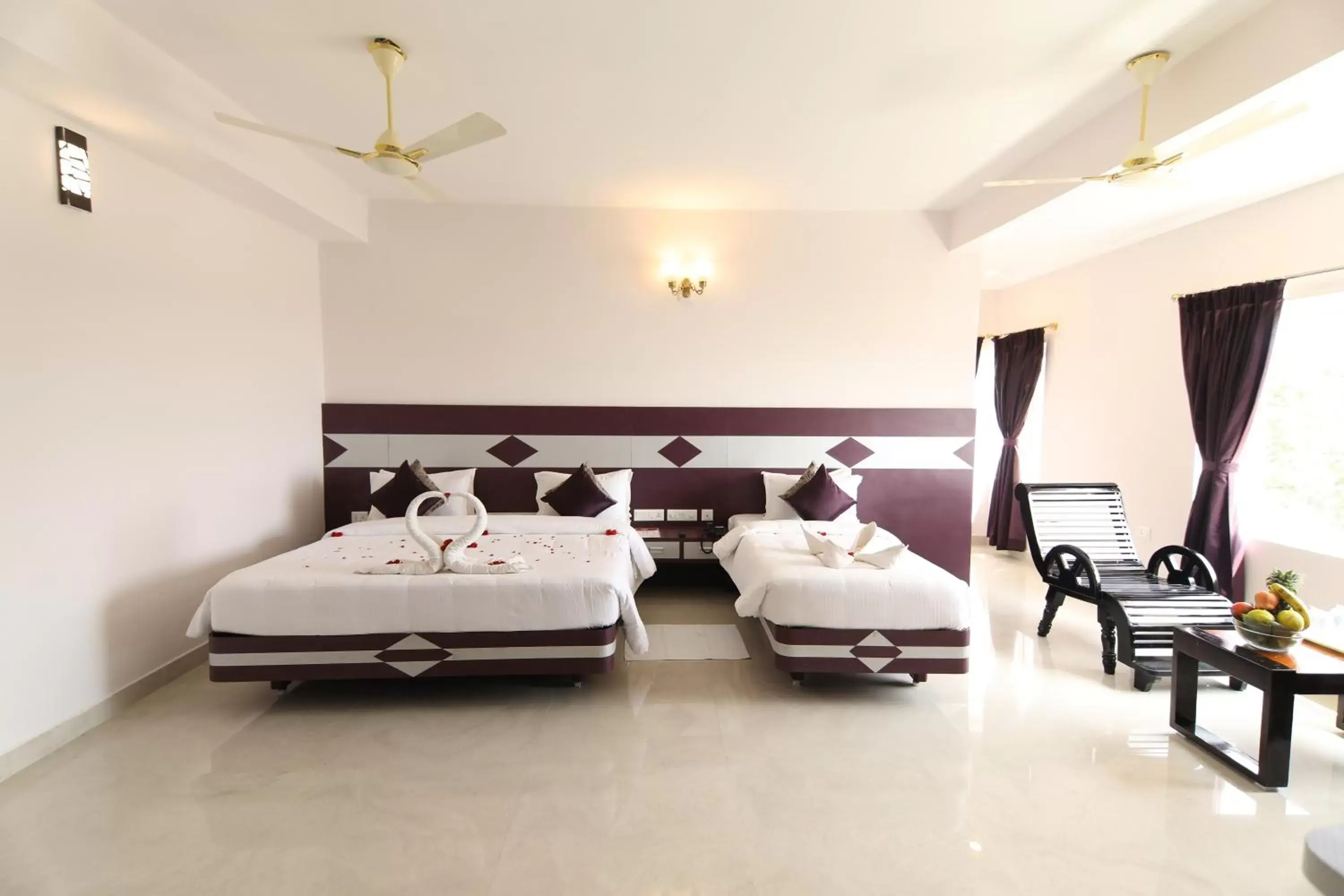 Bed in Sri Gnana Vedha Beach Residency